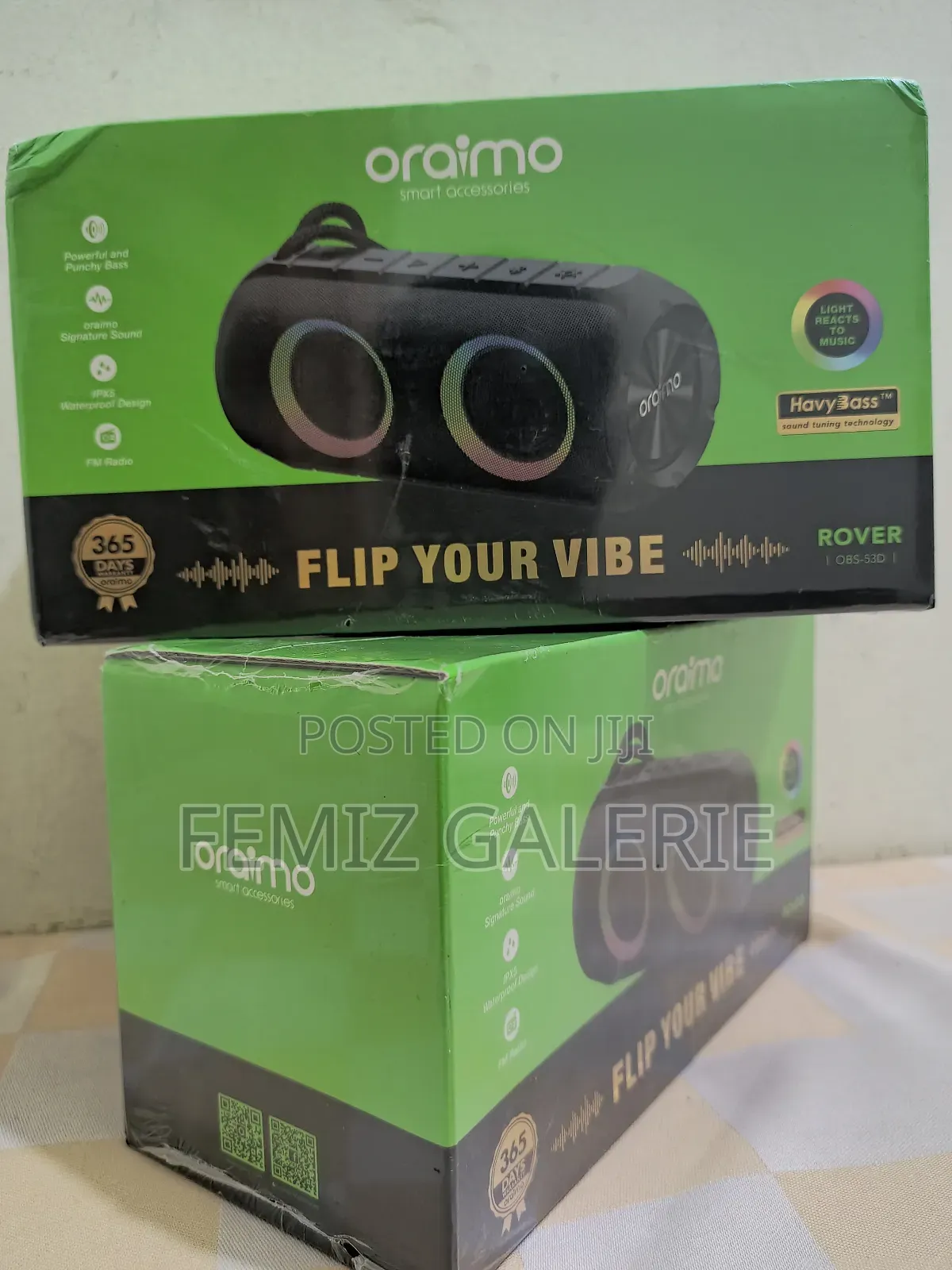 Oraimo Rover 12w Fm Wireless Speaker