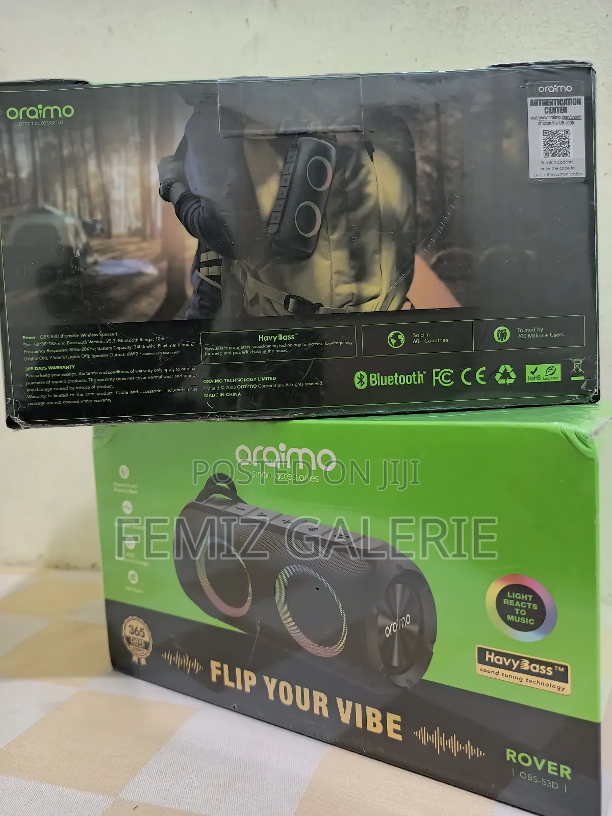 Oraimo Rover 12w Fm Wireless Speaker