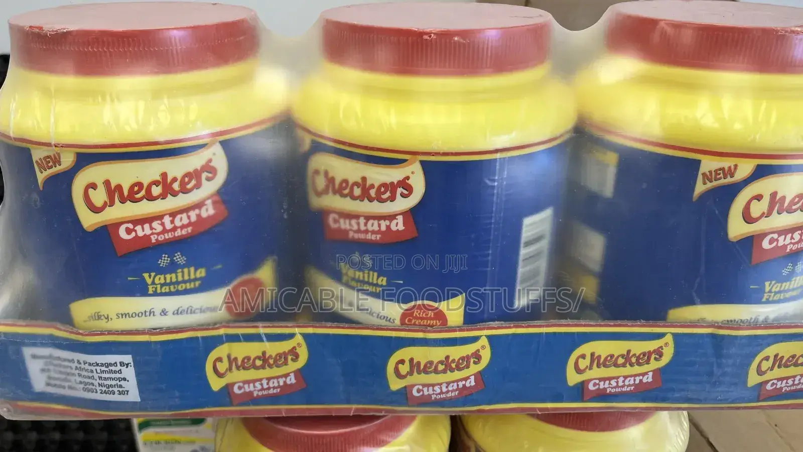 Checker Vanilla Custard 2kg