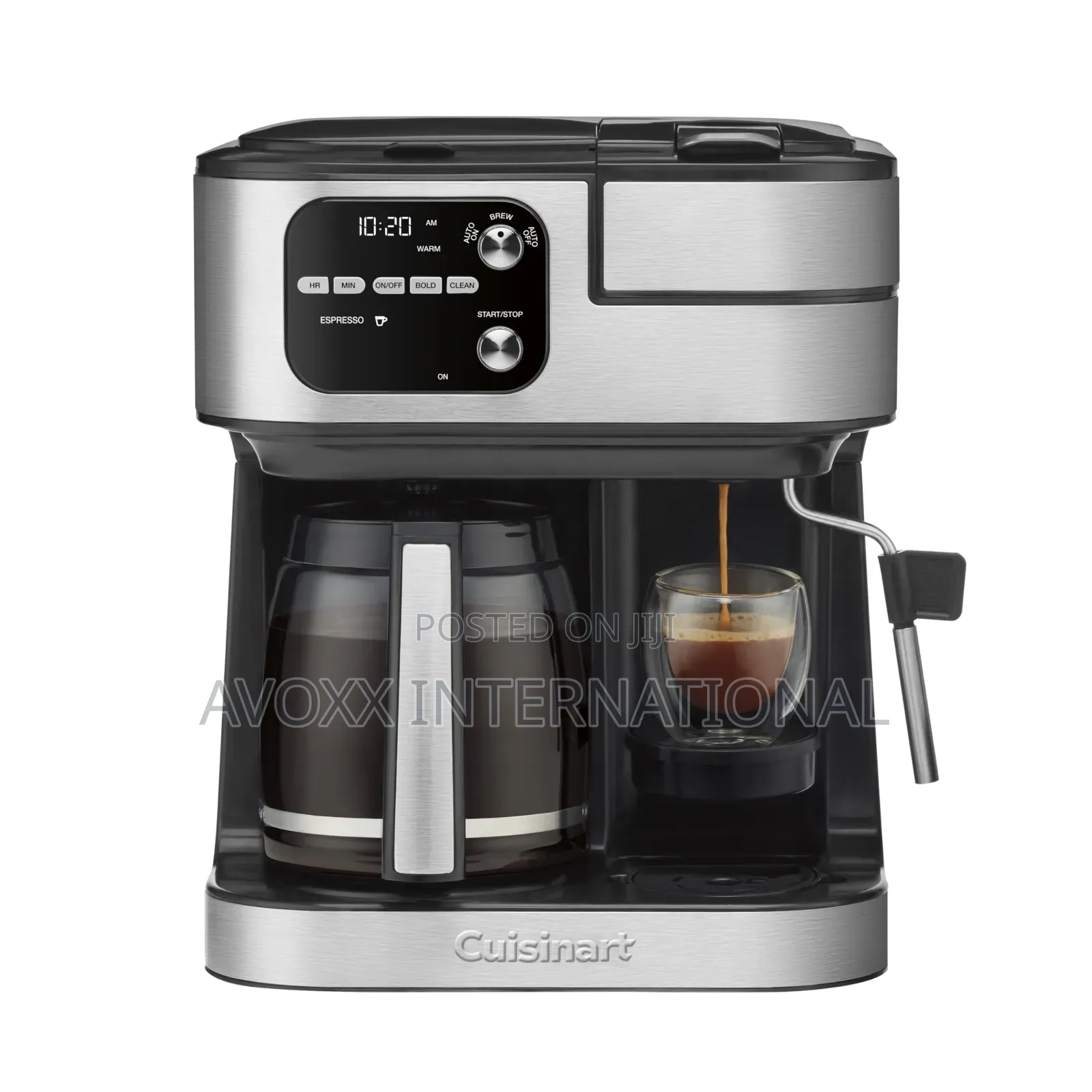 Cuisinart Barista Bar 4-in-1 Coffee Machine, 12-Cup SS-4N1