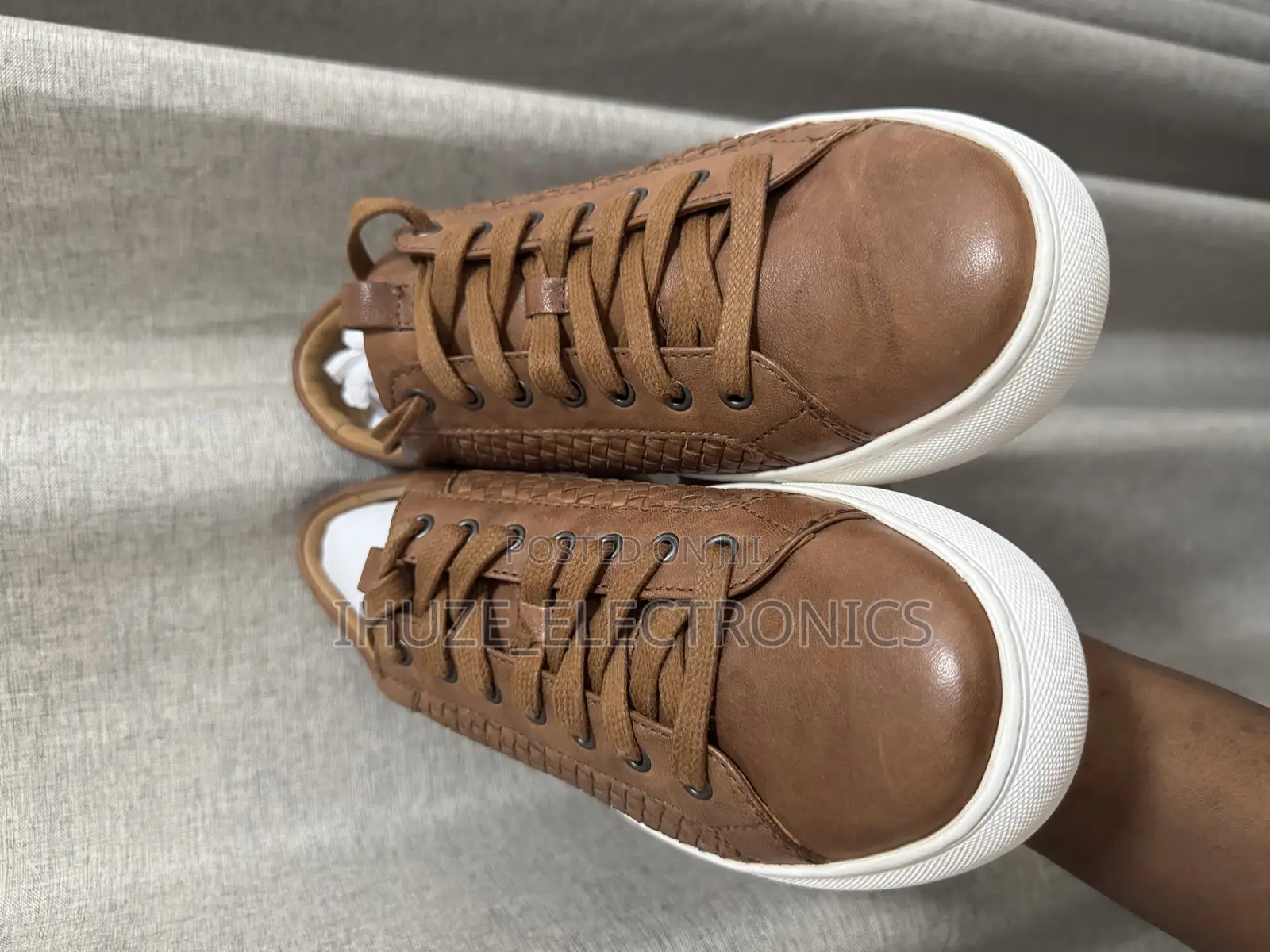 Johnston Murphy Men’S Banks Woven Lace (Size 45)