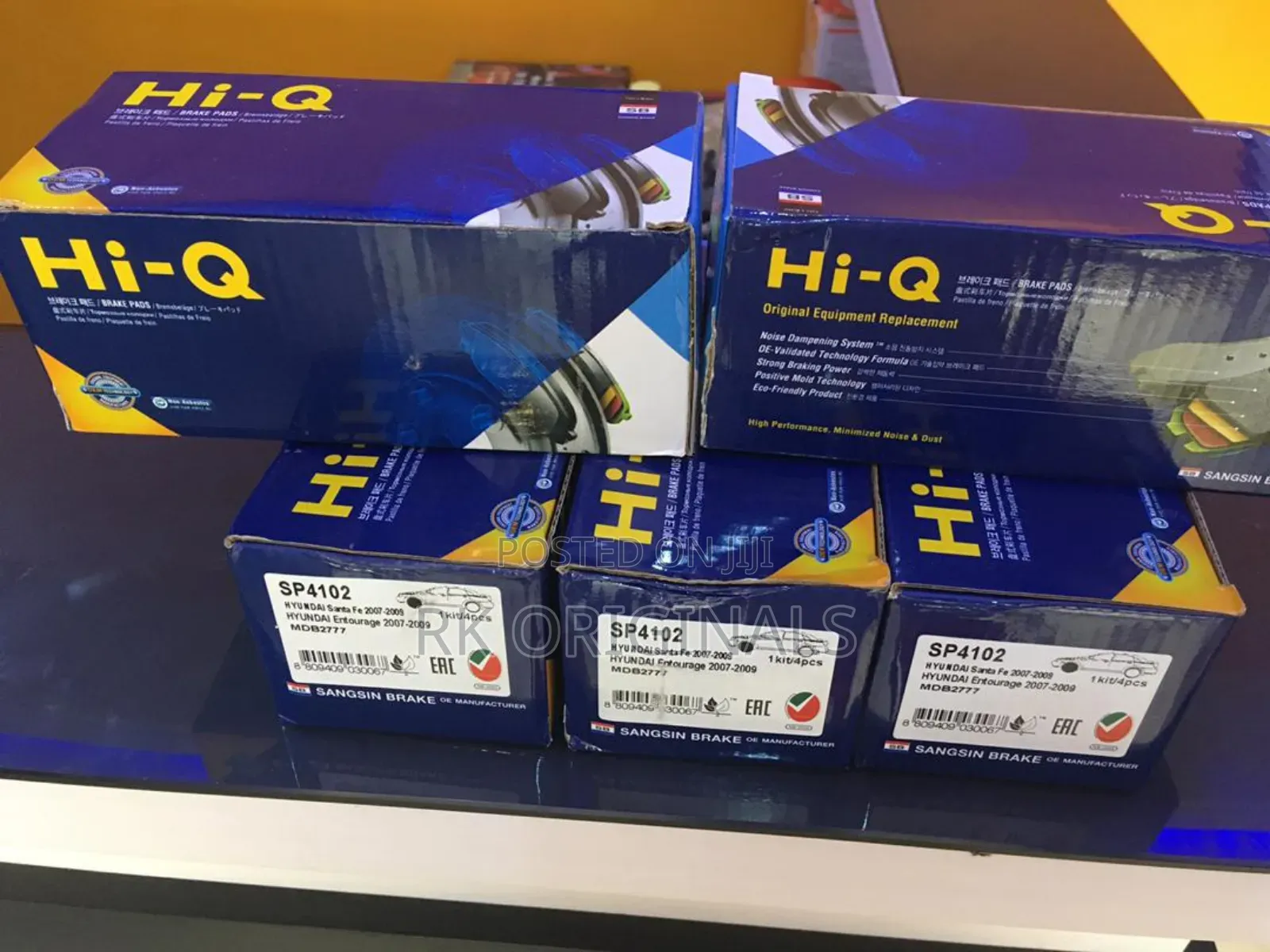 Hyundai Santa Fe 2006-2018 Front Brake Pad Hi-q From KOREA