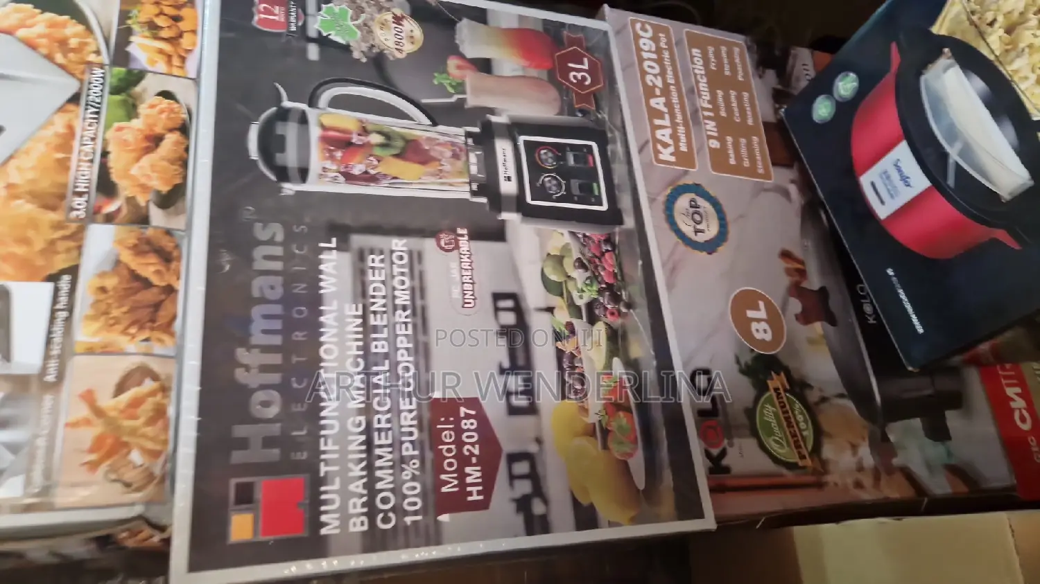Hoffmans 3L Commercial Blender HM-2087