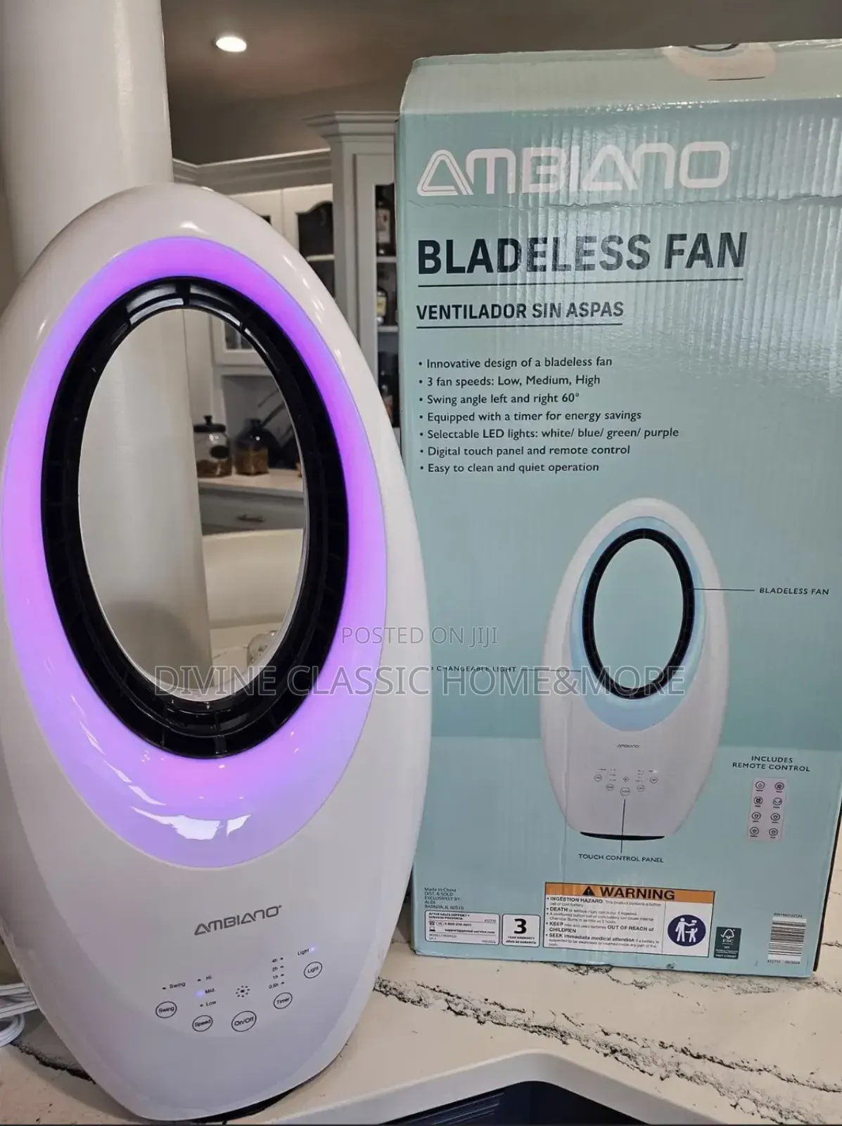 Ambiano Bladeless Fan (Germany)