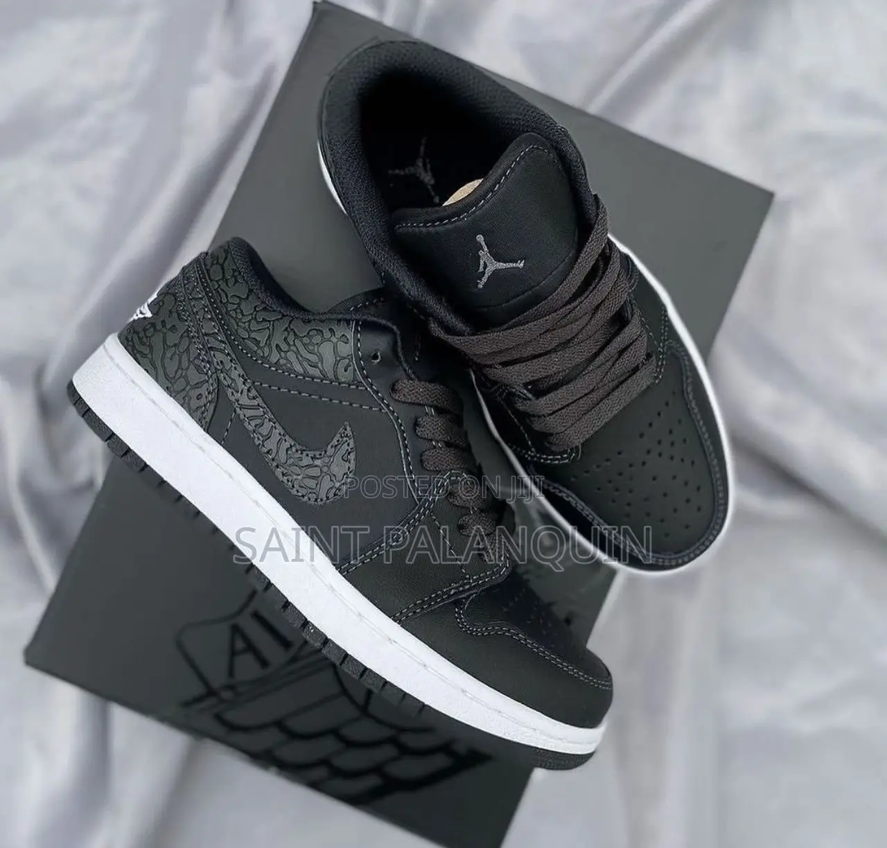 Air Retro One Black Elephant