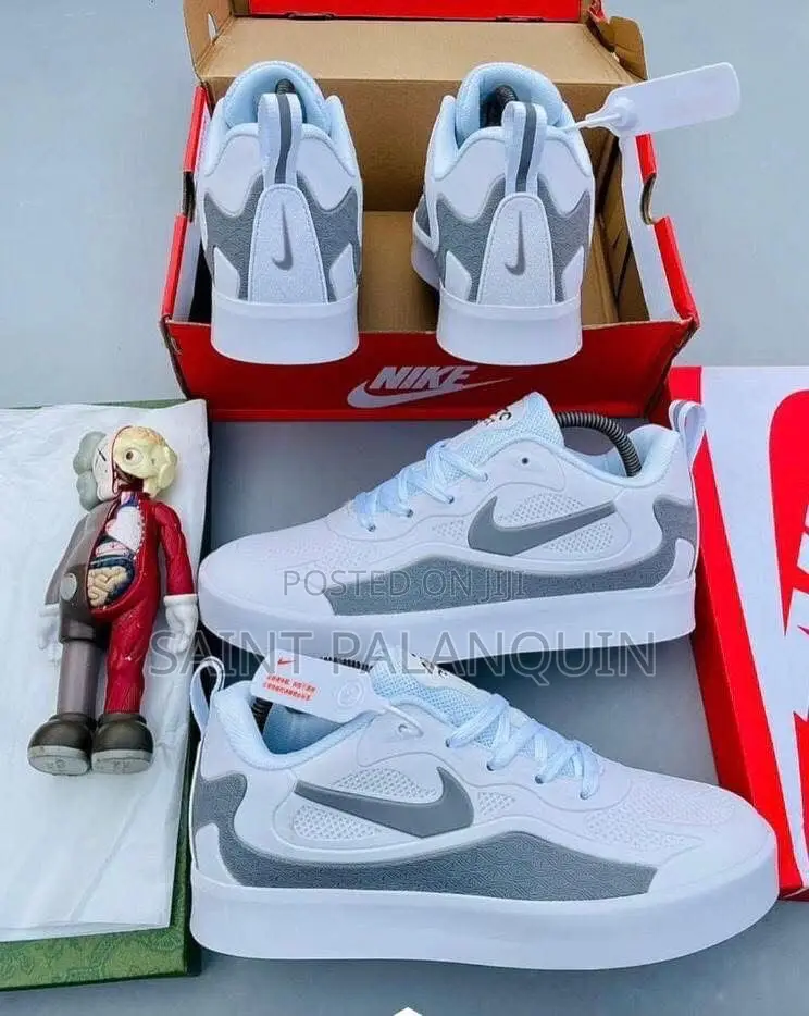 White N Ash Nike Reacts