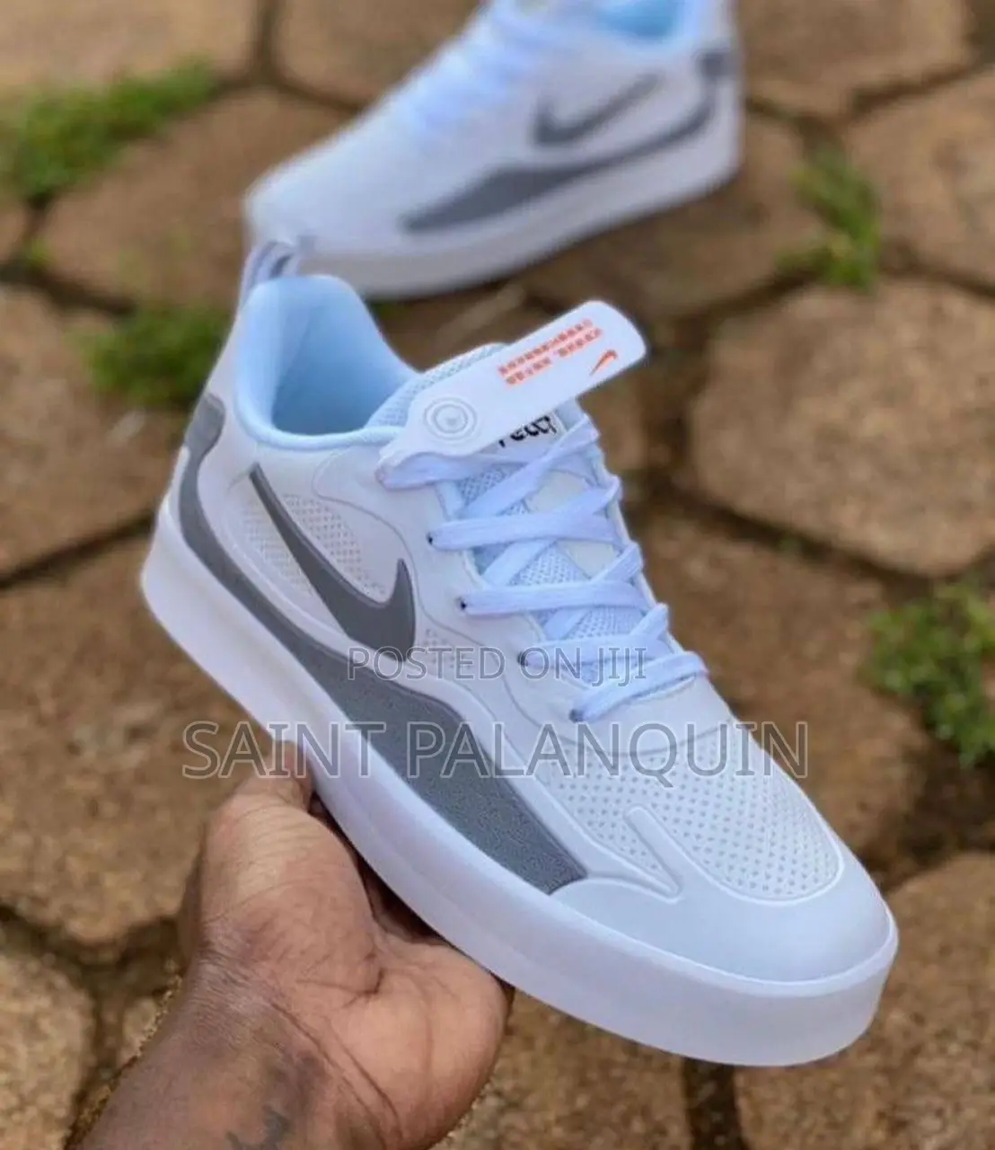 White N Ash Nike Reacts