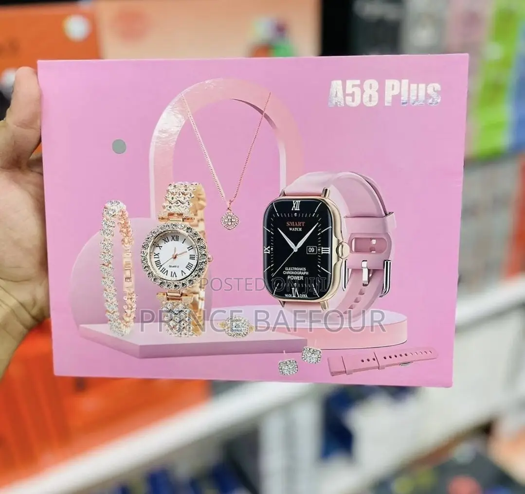 Smart Watch / Gift Set / A58 Plus / Valentine’S Gift