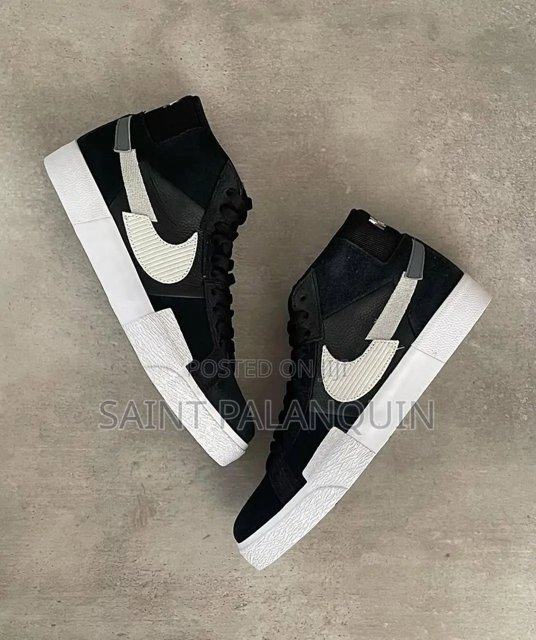 Air Nike Blazer Black and White