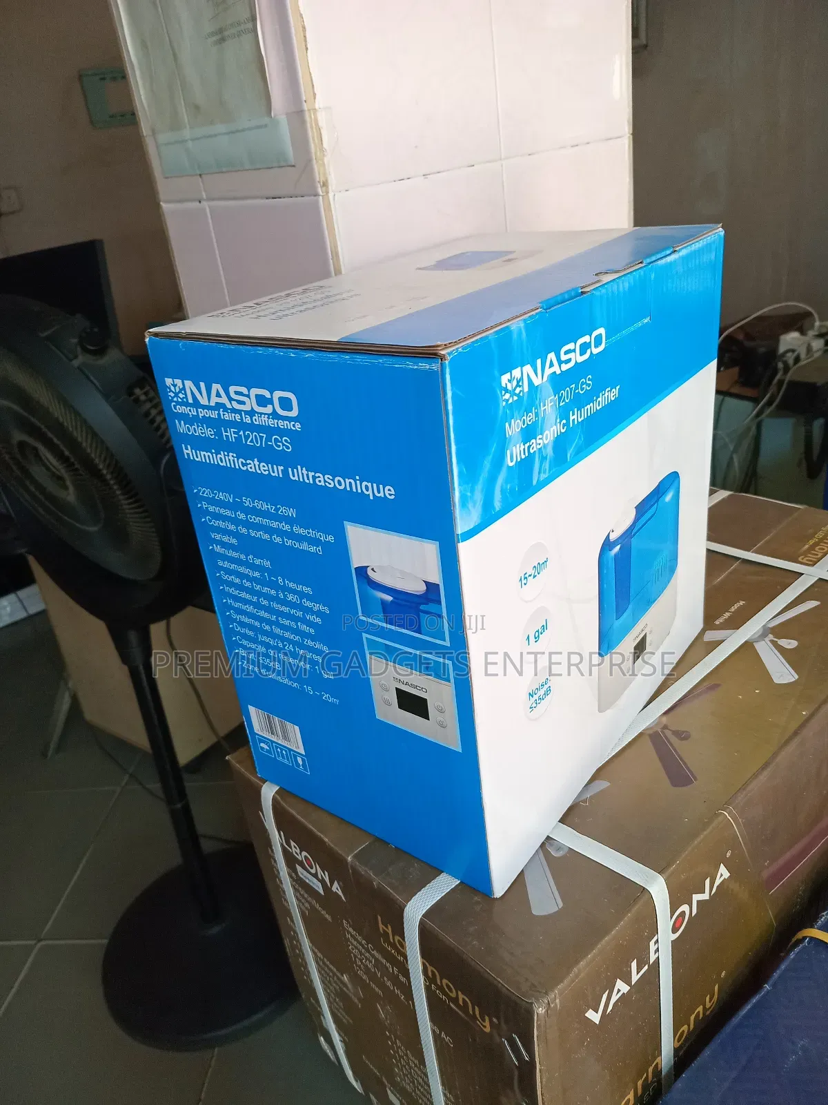 1-8hrs Auto-Off Timer Nasco 4L Humidifier HF1207-GS