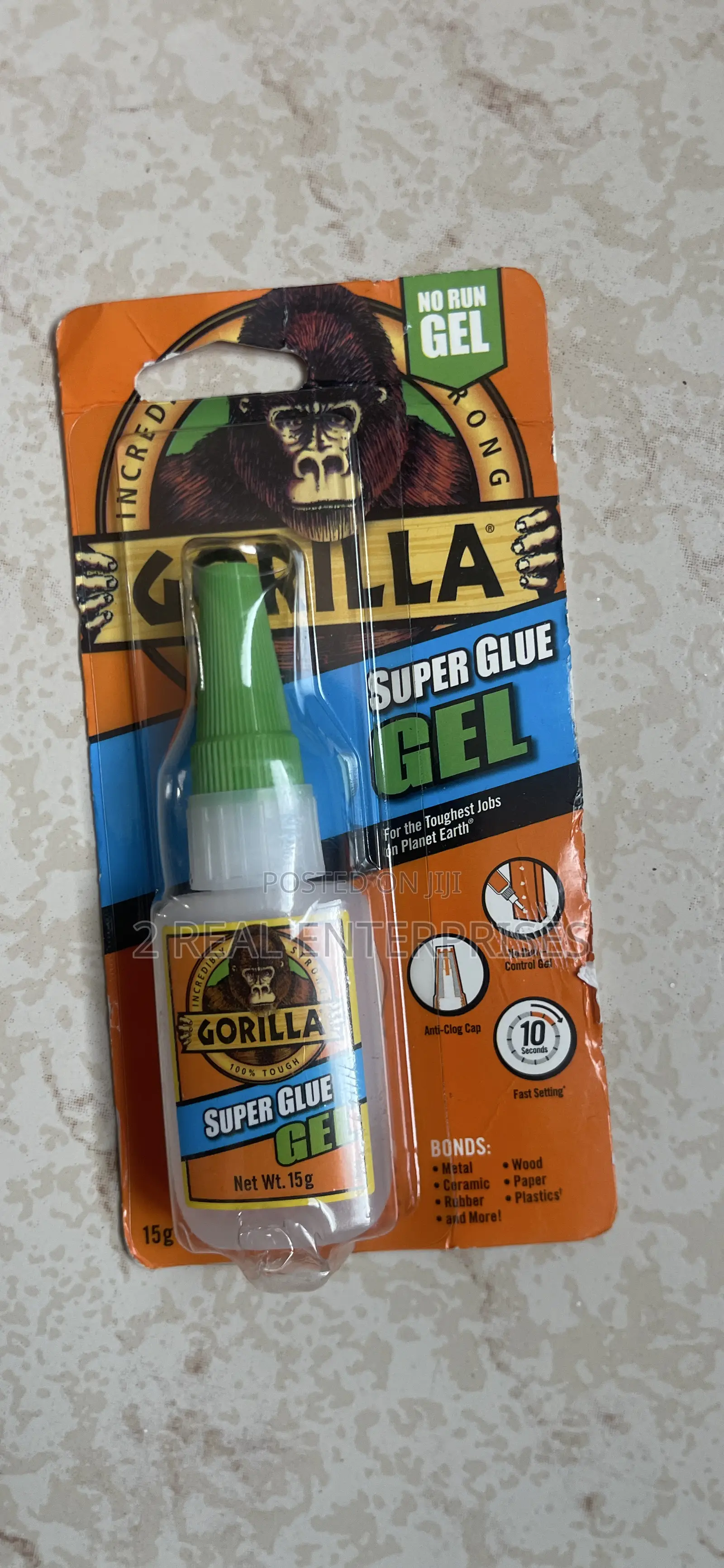 Gorilla Super Glue Gel 15g