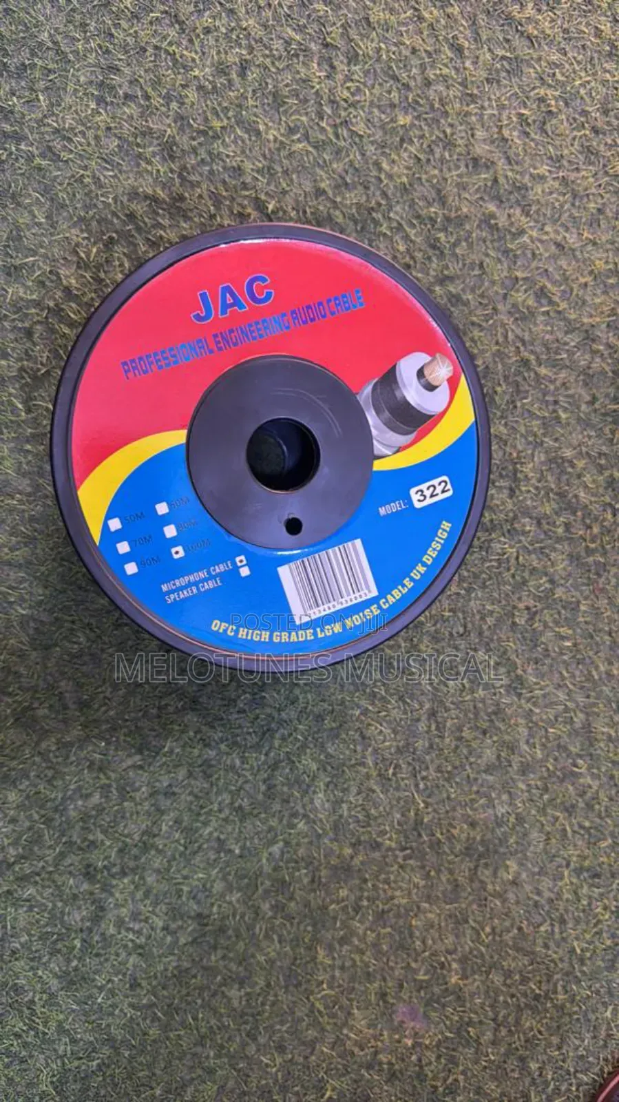 JAC Professional Audio/Microphone Cable [100meters]