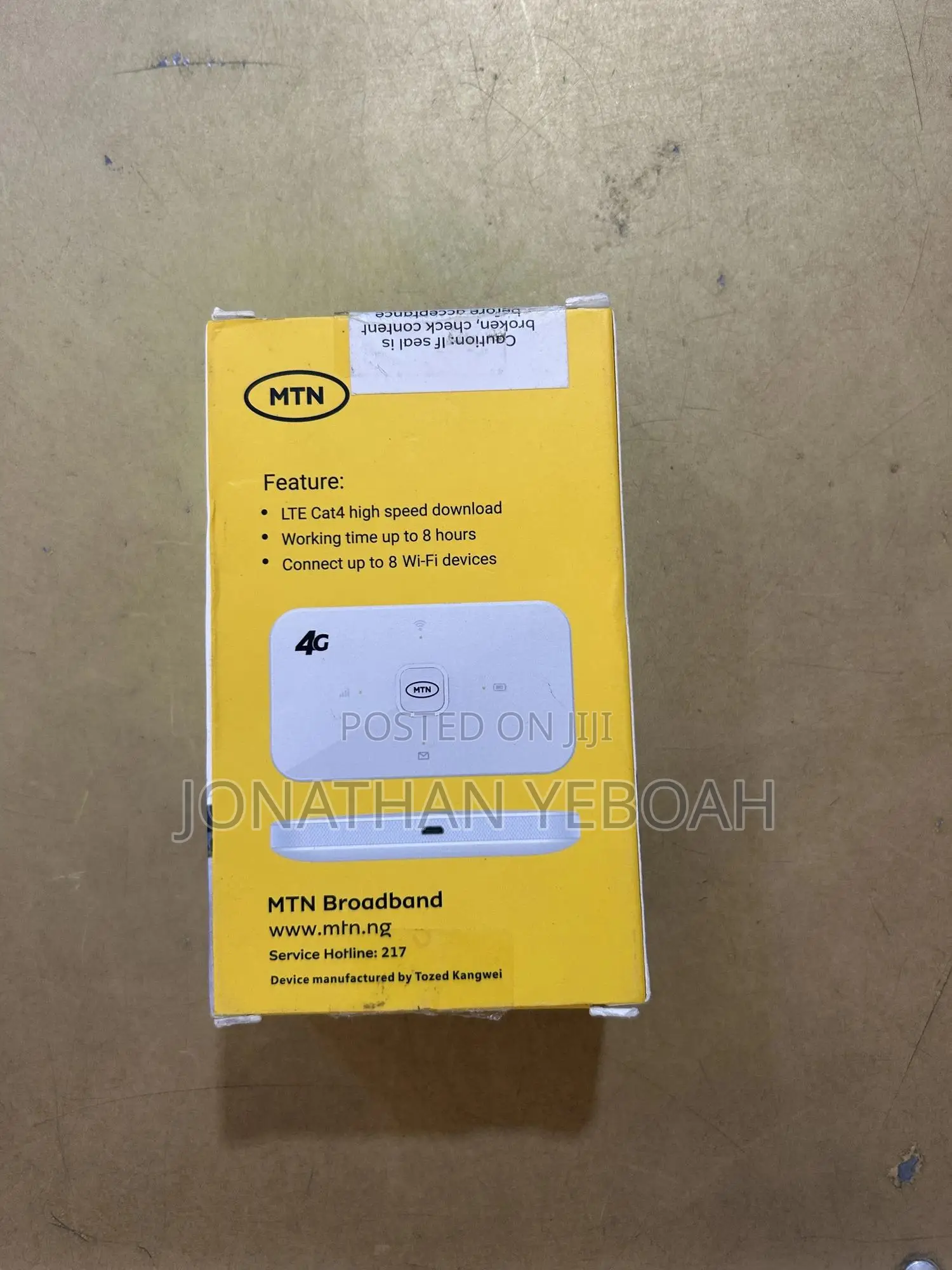 MTN 4g Universal Wifi(Mifi)