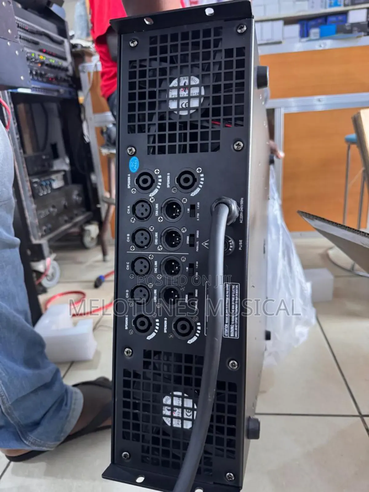 Crest Audio Ca55 4-Channel Power Amplifier