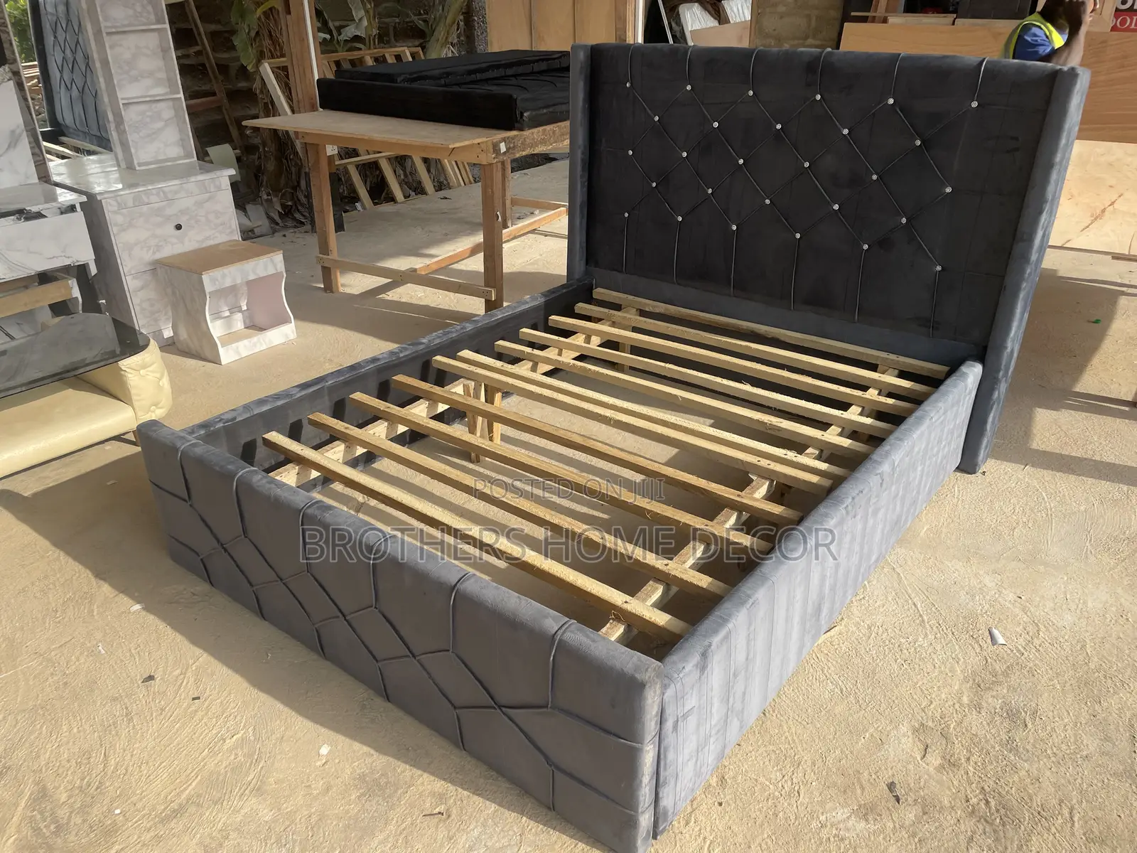 Standard Double Bedframe For Amazing Use//Very Durable
