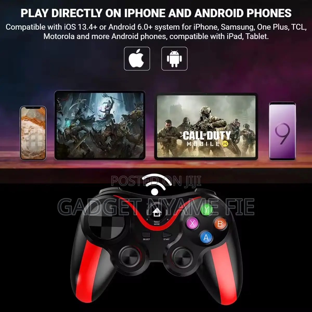 2.4G Wireless Bluetooth Gamepad,TV Computer Remote Control
