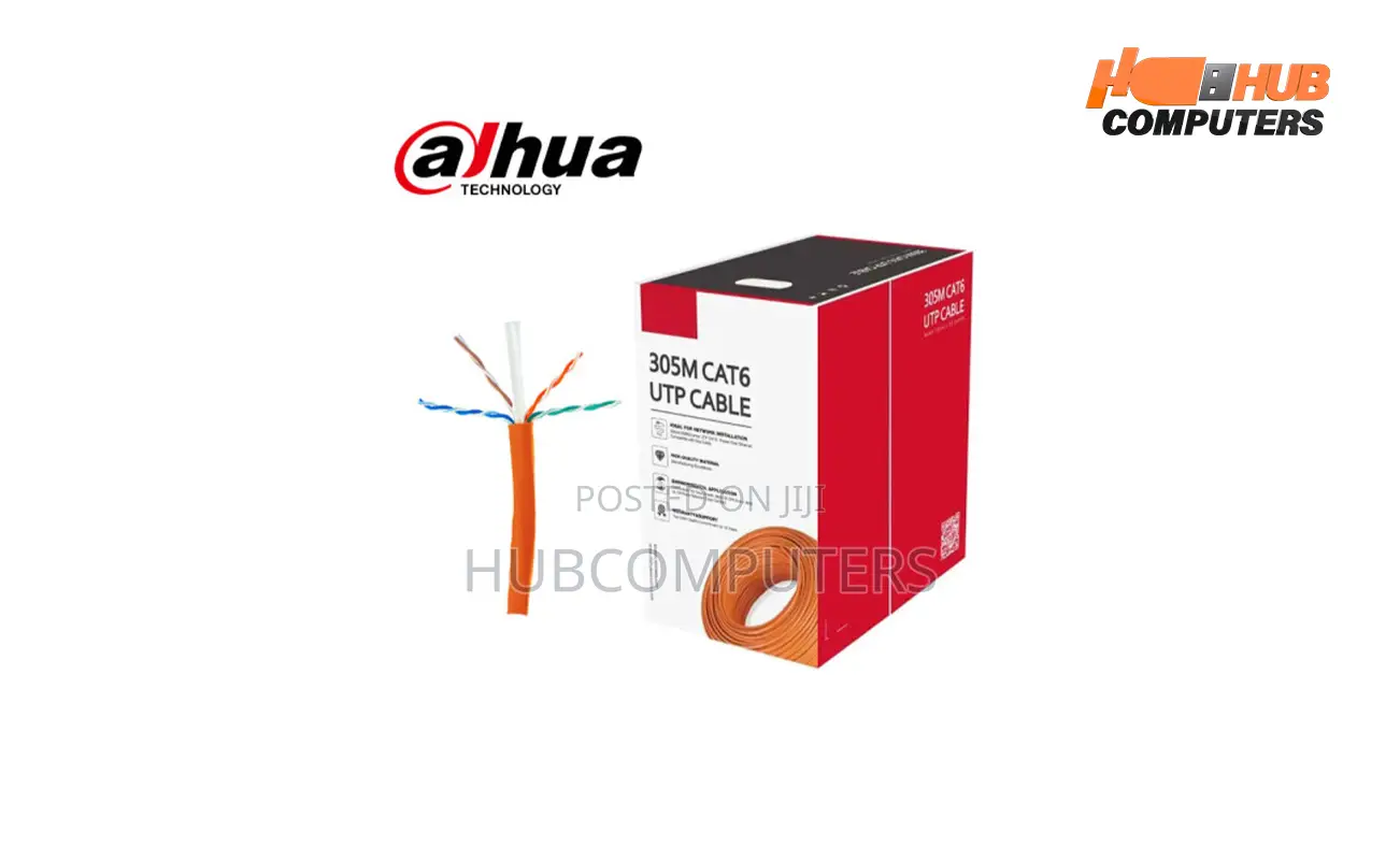 Dahua (Dh-Pfm9221-6un-C-V2) Cat 6 305m Utp Cable