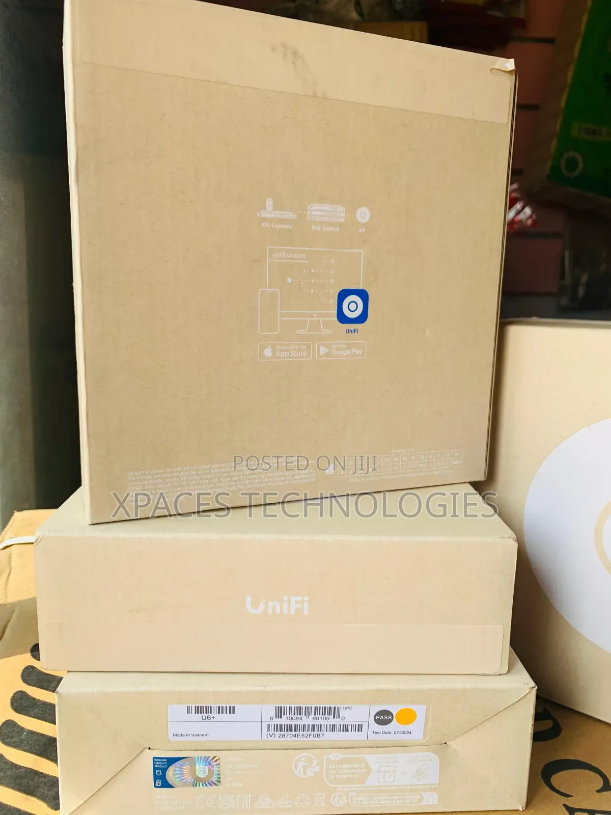 Ubiquiti Unifi U6+ Wifi 6 Access Point(2.9gbps Ax)