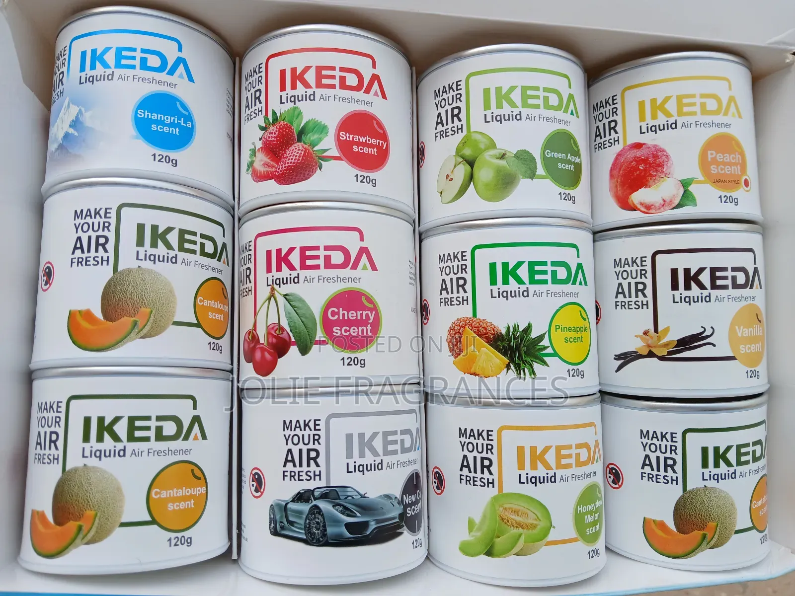 Ikeda Air Freshener (120ml) Wholesale Only (12 PCS Minimum)
