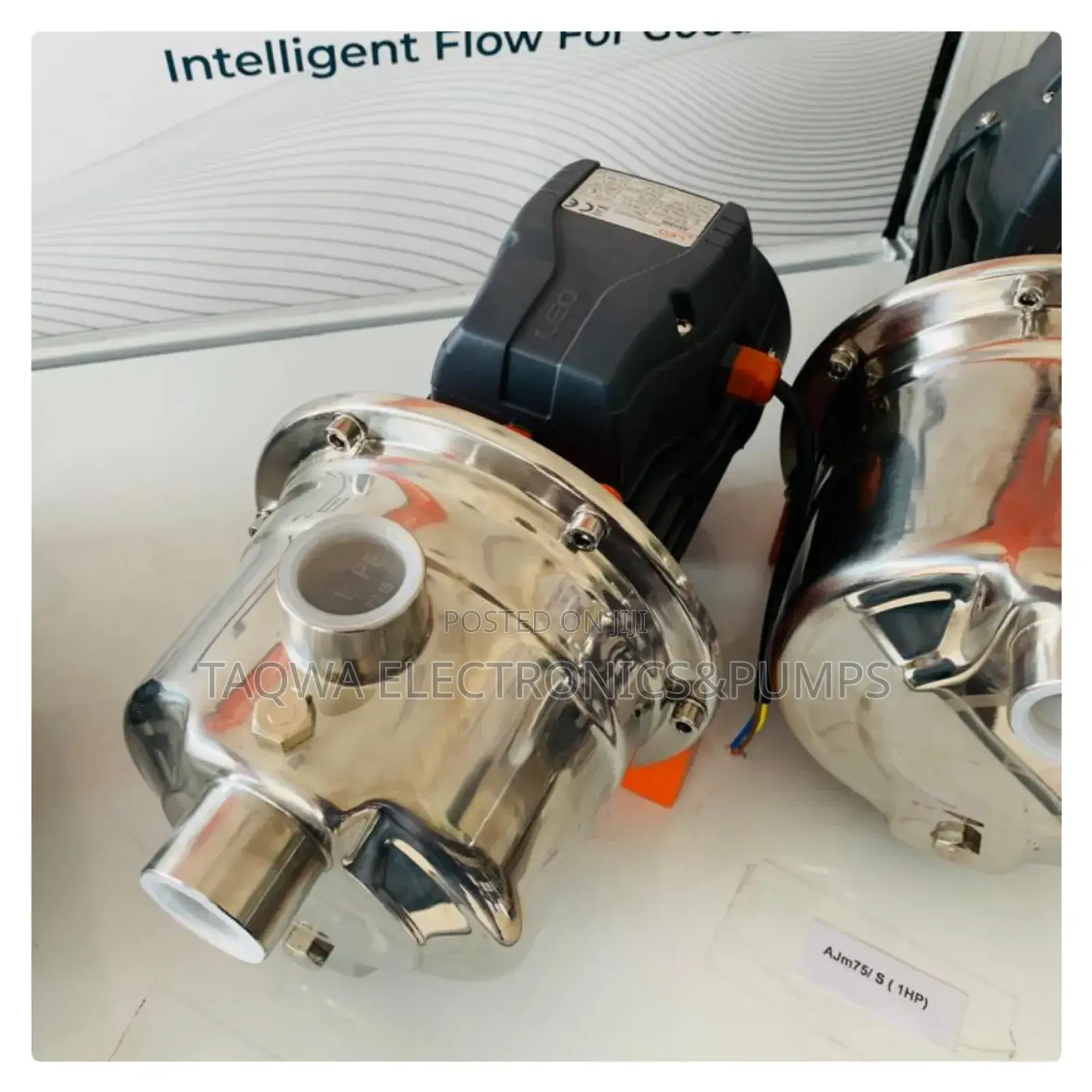 Stainless Leo 1.0hp Self-Priming Jet Water Pump