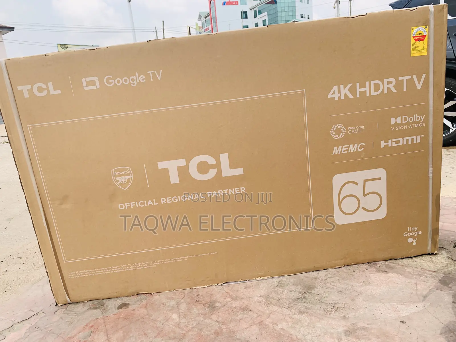 Just in 65 Inches TCL Smart Tv