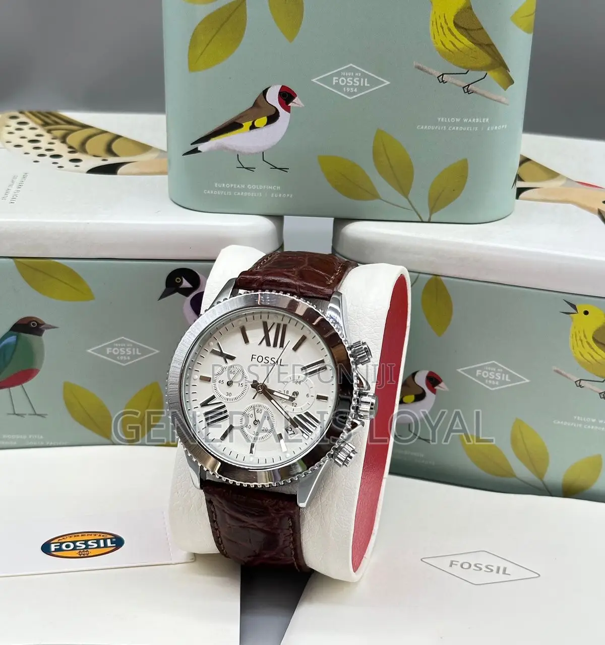 Fossil Leather Watch / Hardest Screen
