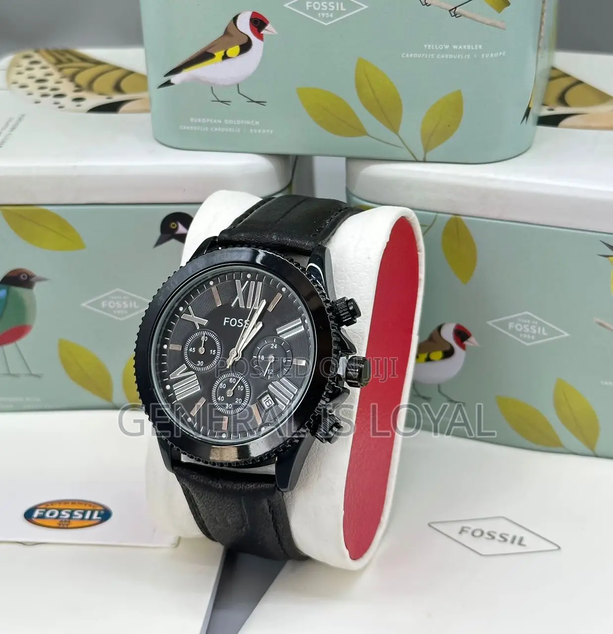 Fossil Leather Watch / Hardest Screen
