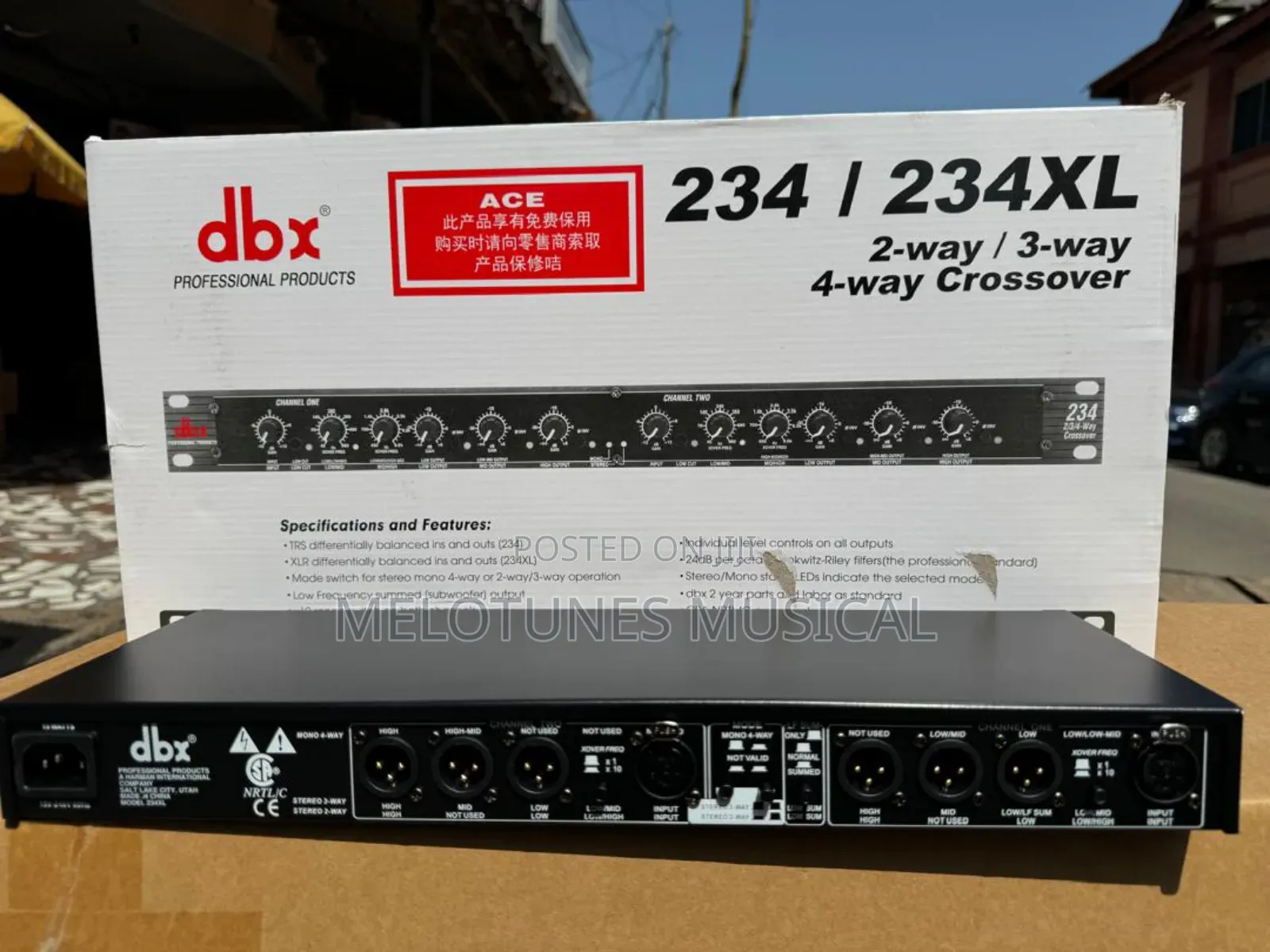 DBX 234/234xl Crossover