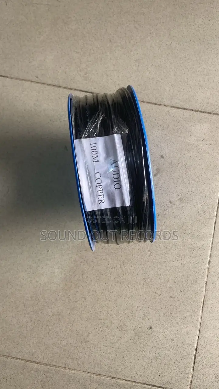 100m/200m Pro Slim Shielded No Noise Microphone Cable Bundle