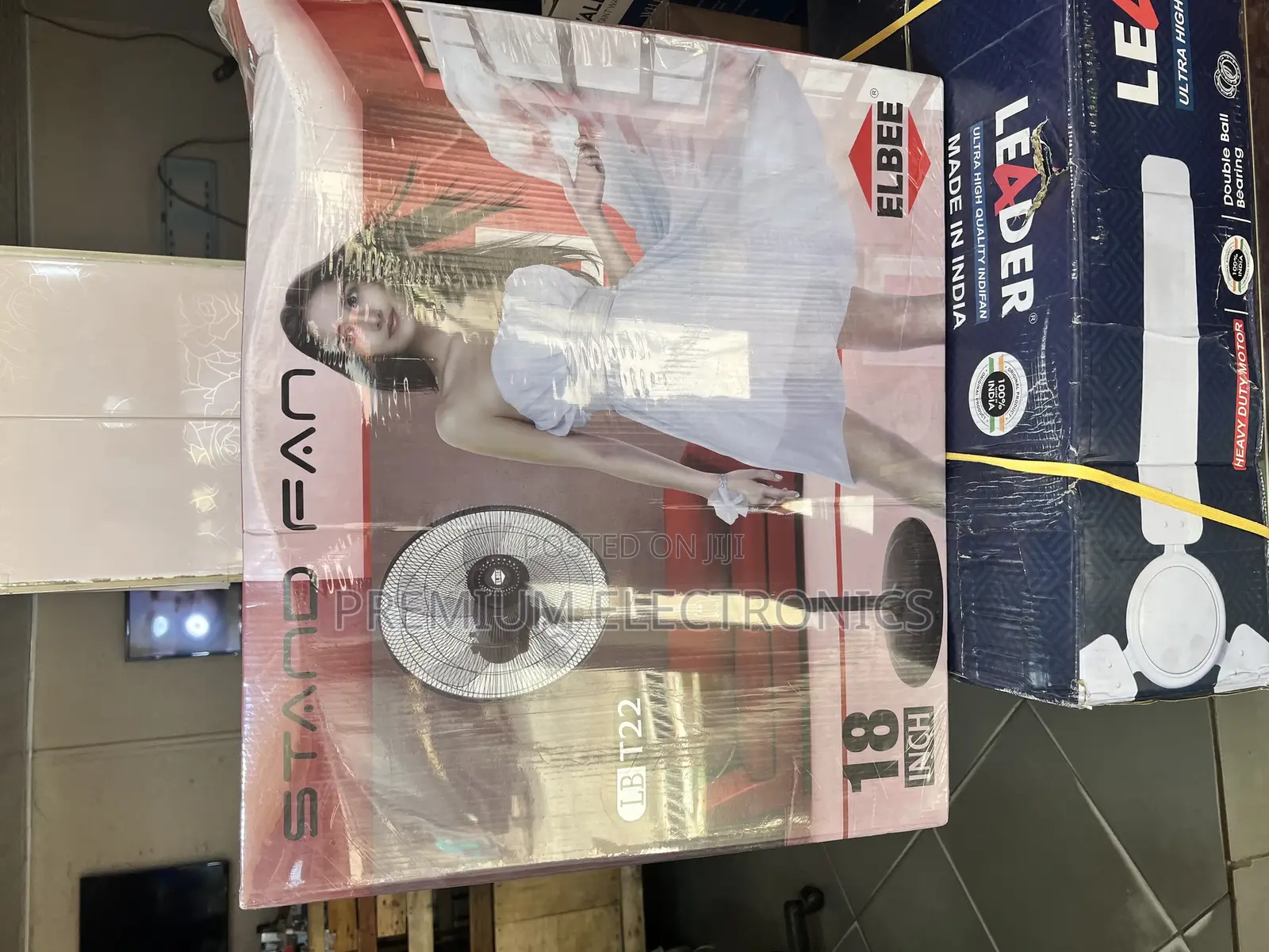 Elbee Turbo Breeze 18'' Standing Fan 5 Blades LBT22