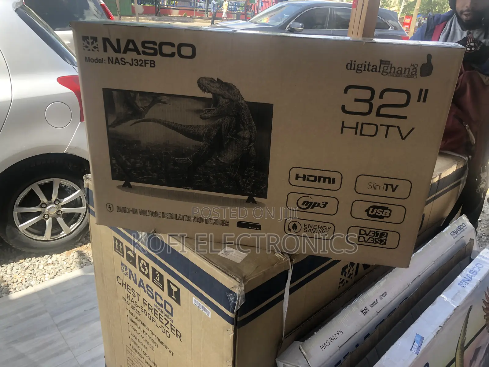🌟Ultimate Nasco 32′′ Digital Satellite LED TV