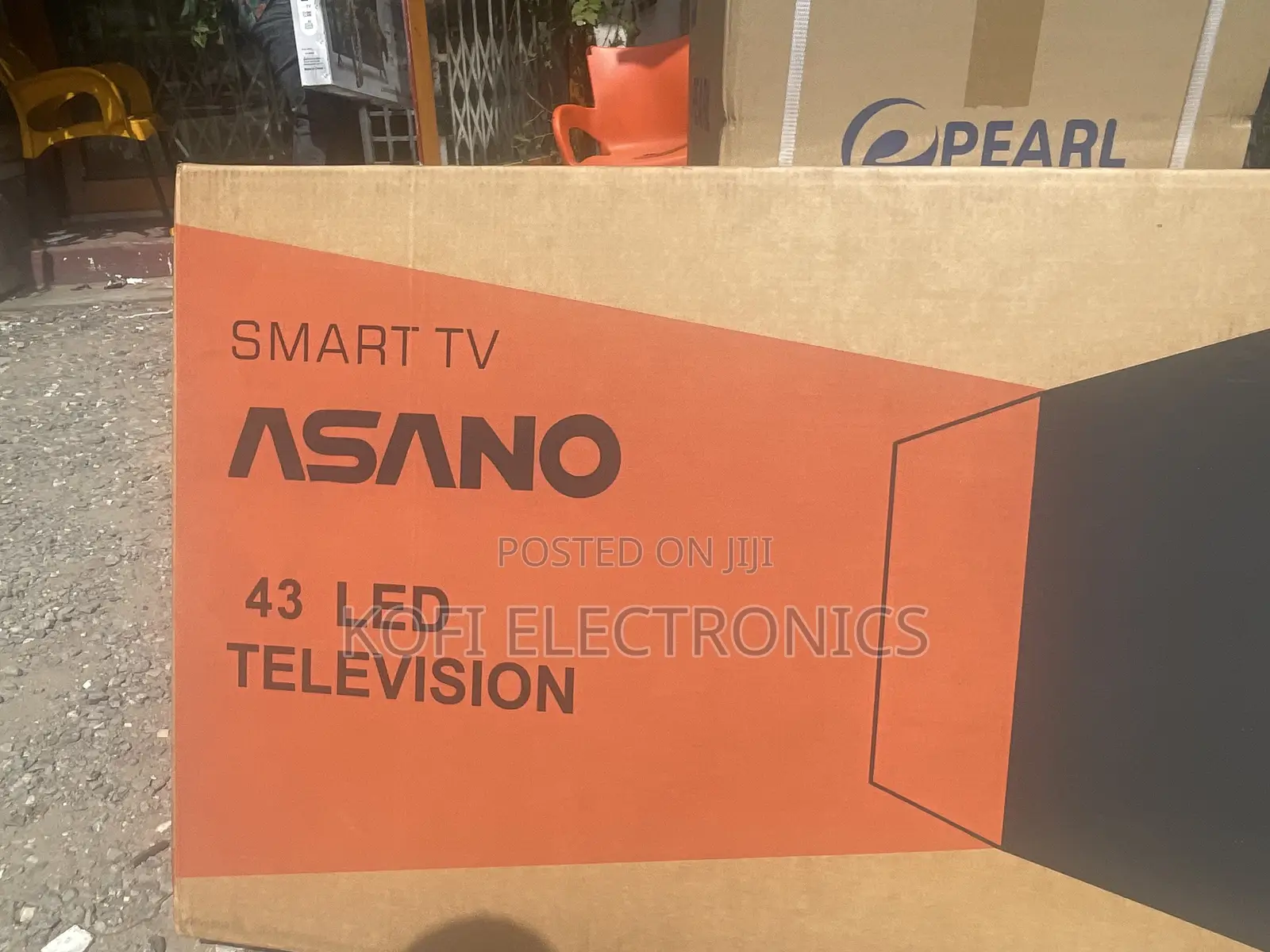 Fast Browsing Asano 43'' Smart Digital Satellite TV