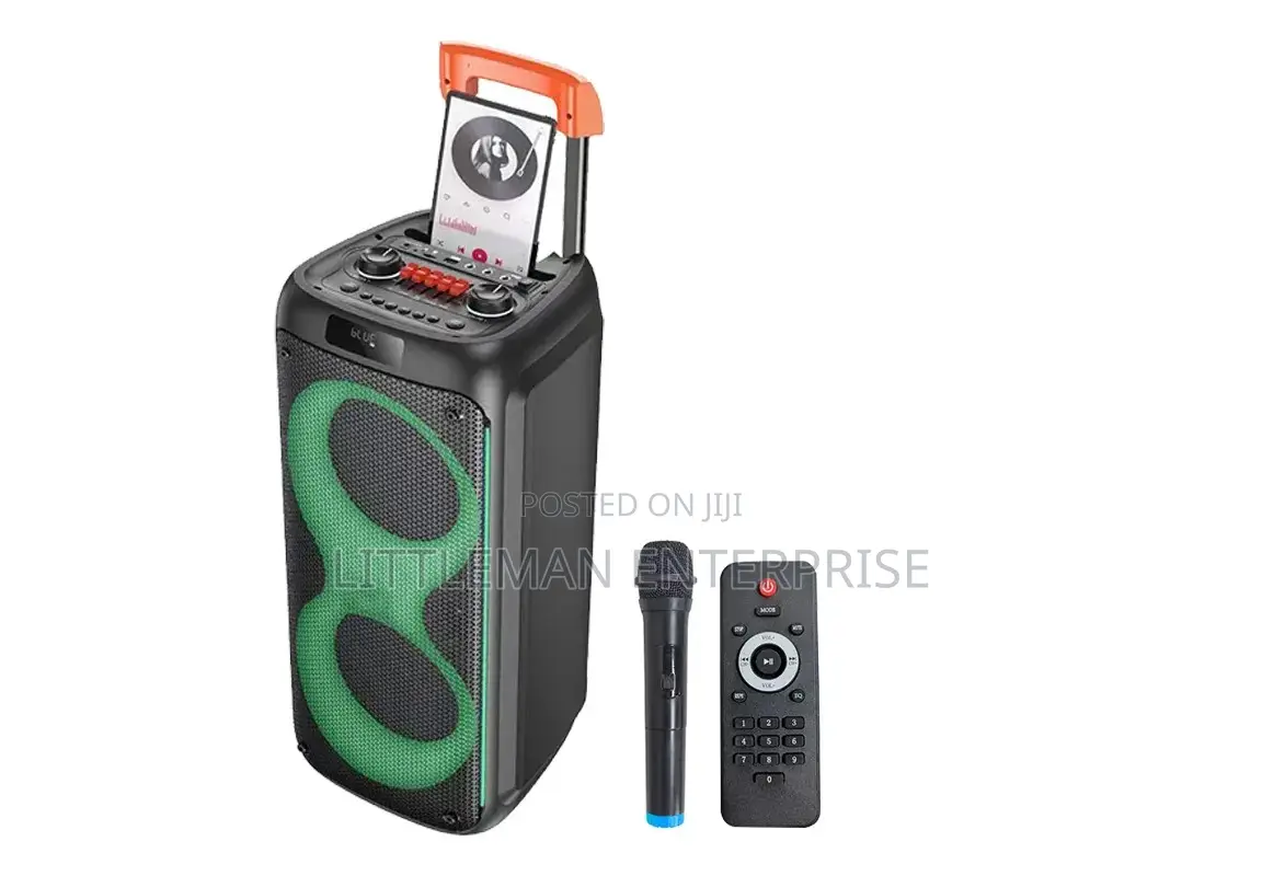 Portable Outdoor Bluetooth Speak With Microphone