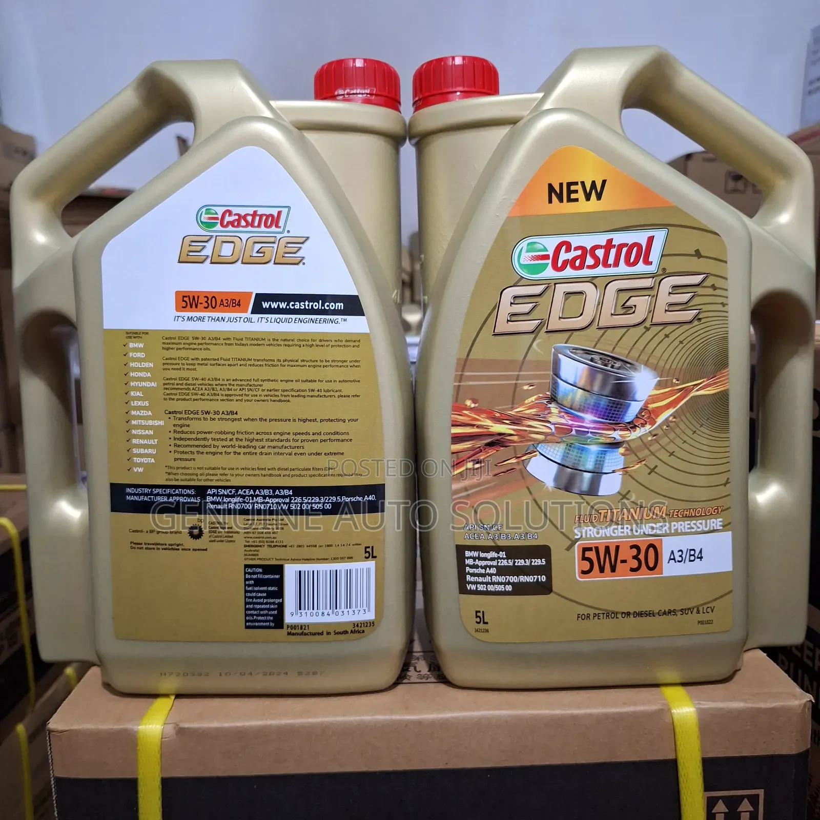 Castrol Edge 5w-30 5w-40 Engine Oil