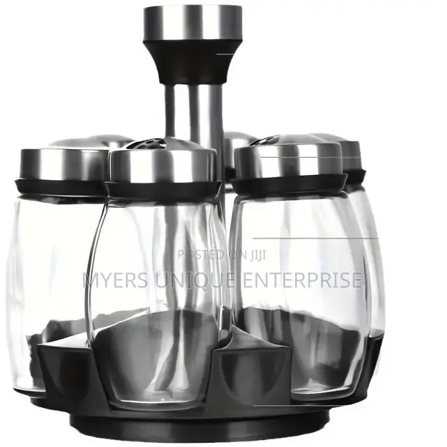 7pcs Rotating Spice Rack