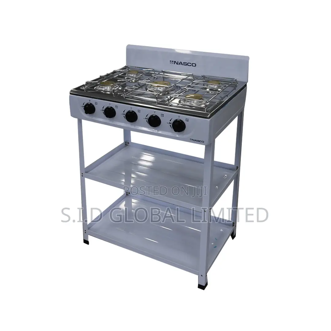 Genuine Nasco 5 Burner Gas Stove Nasgs-K5css-S