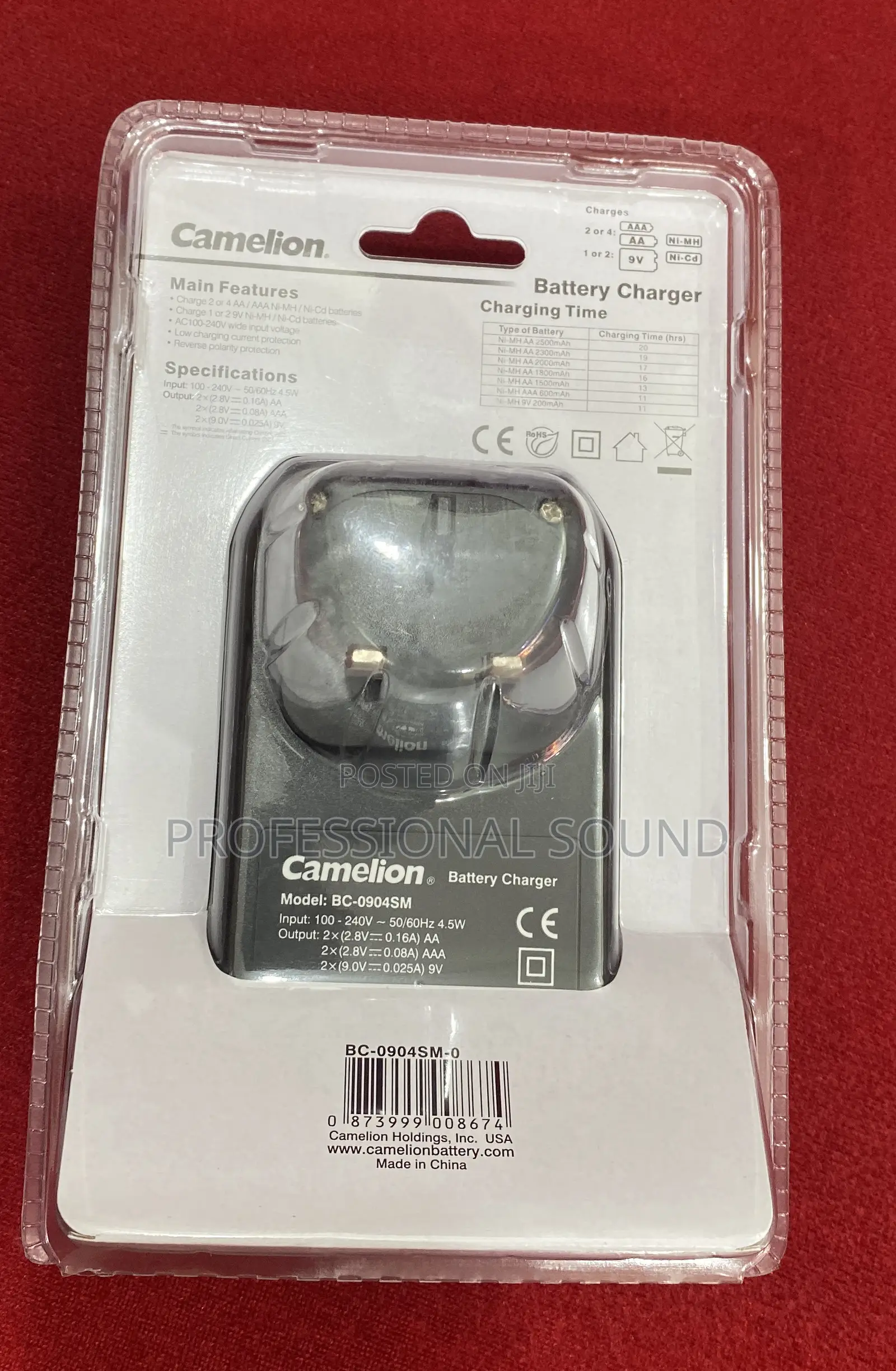 CAMELION Battery Charger