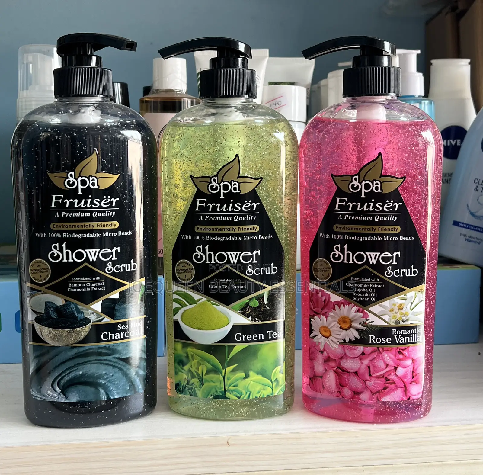 Spa Fruiser Shower Scrub