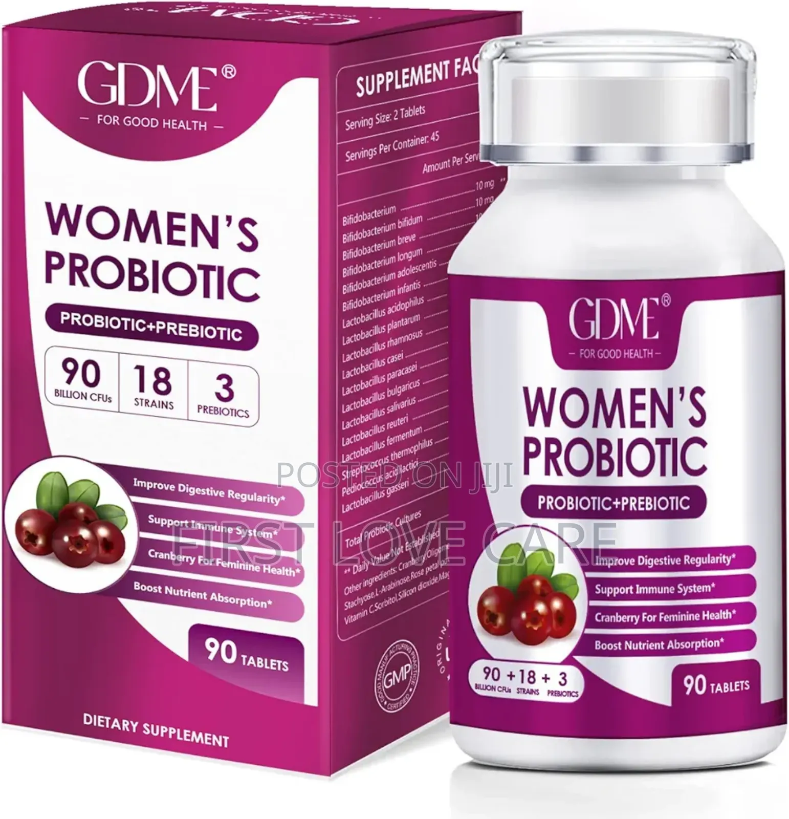 Gdme Powerful Women's Probiotic Support