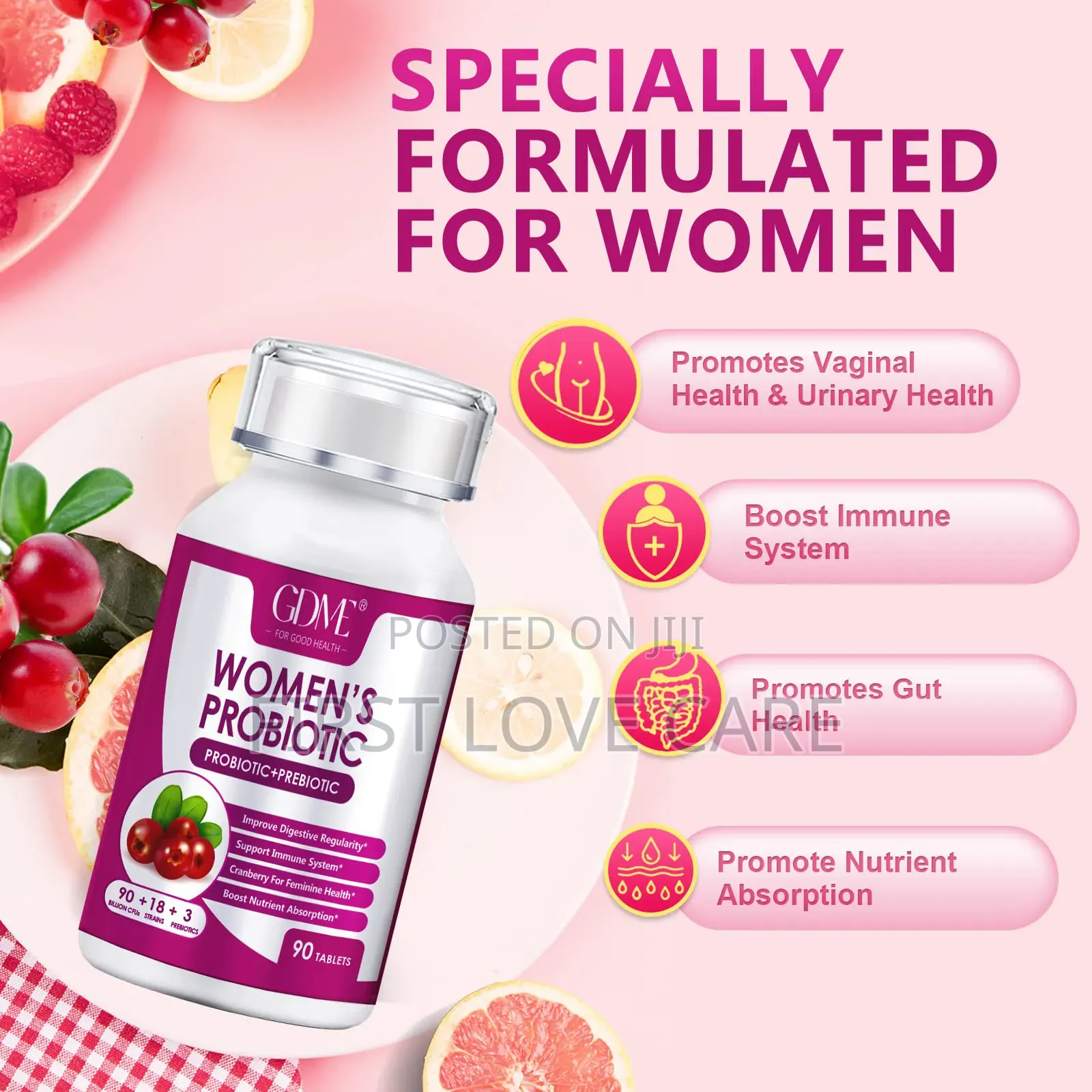 Gdme Powerful Women's Probiotic Support