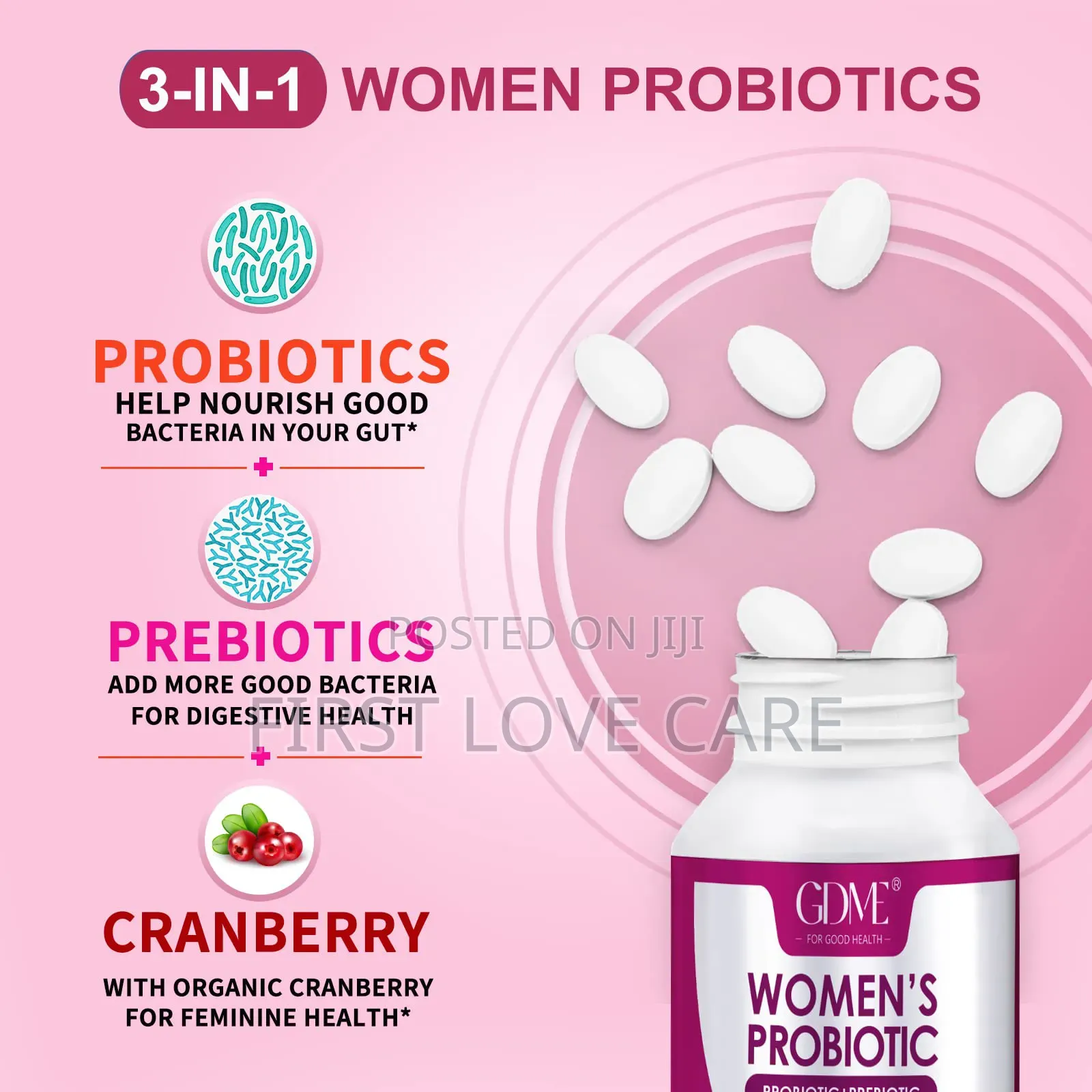 Gdme Powerful Women's Probiotic Support