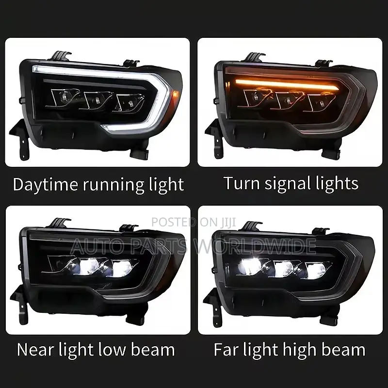 Toyota Tundra Sequoia LED Headlights 2007-2013