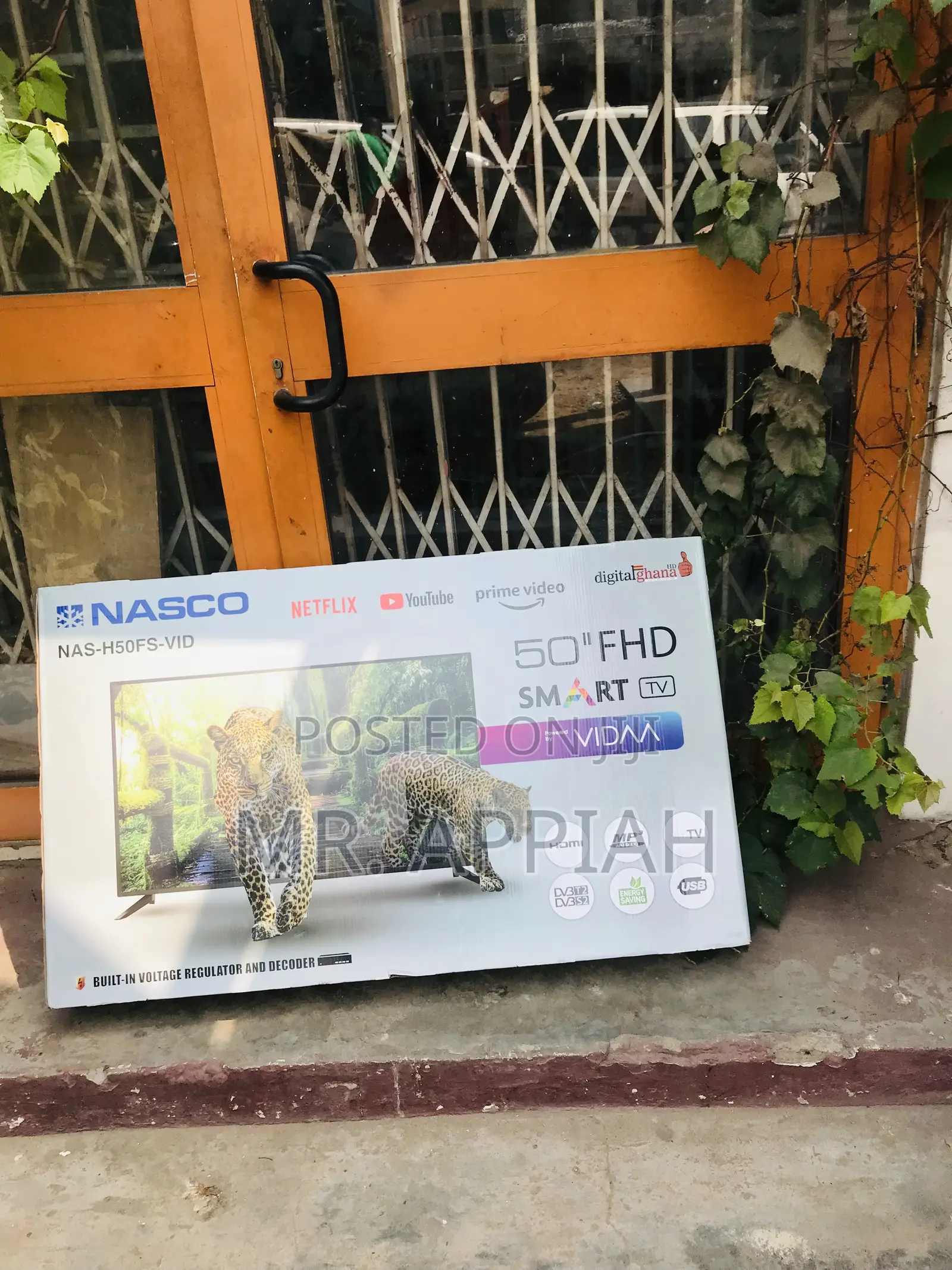 Full Hd Smart Nasco 50 Inch Digital Satellite Television.