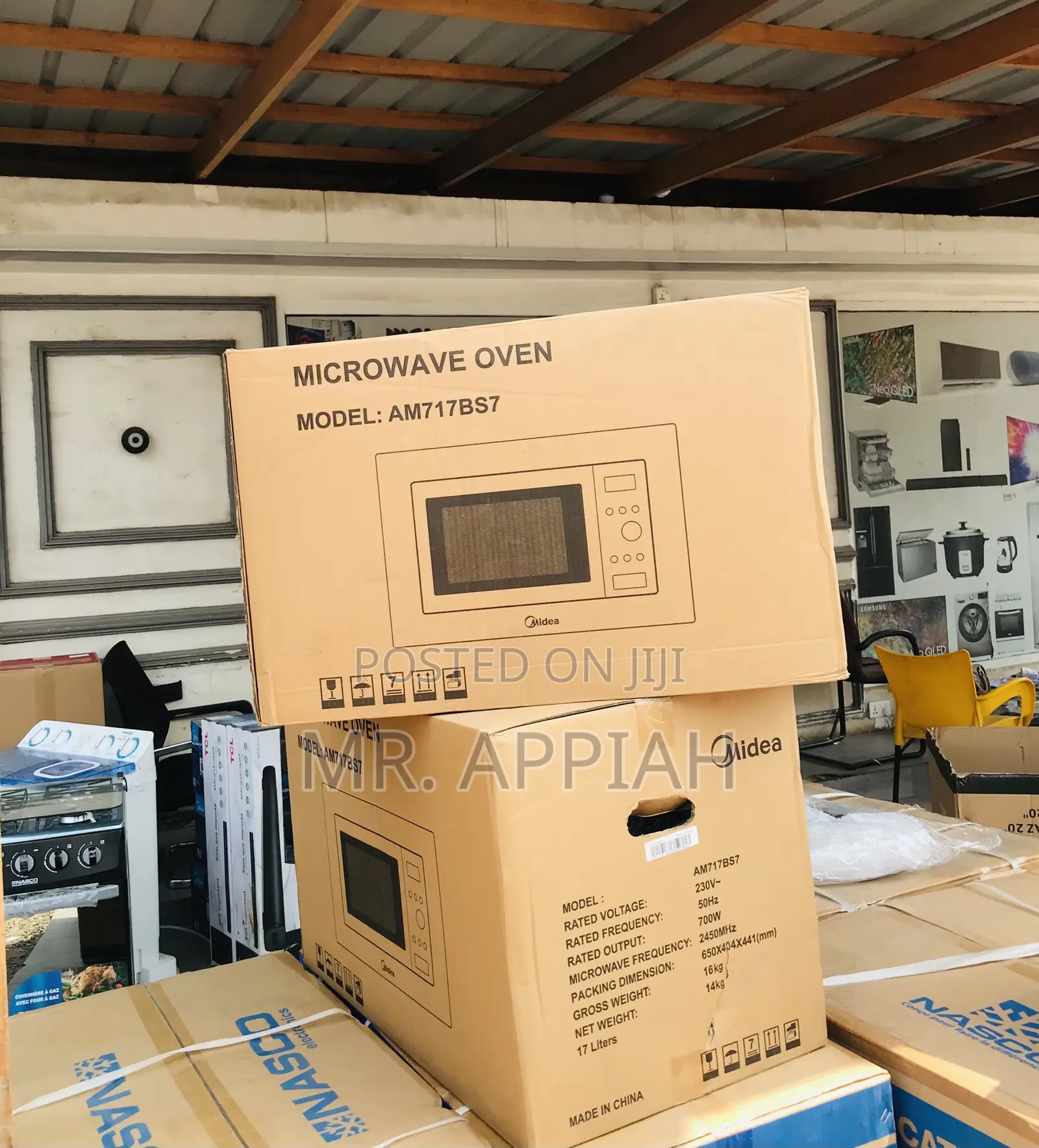 Authentic Midea Built-in Electric Microwave(Gray) 