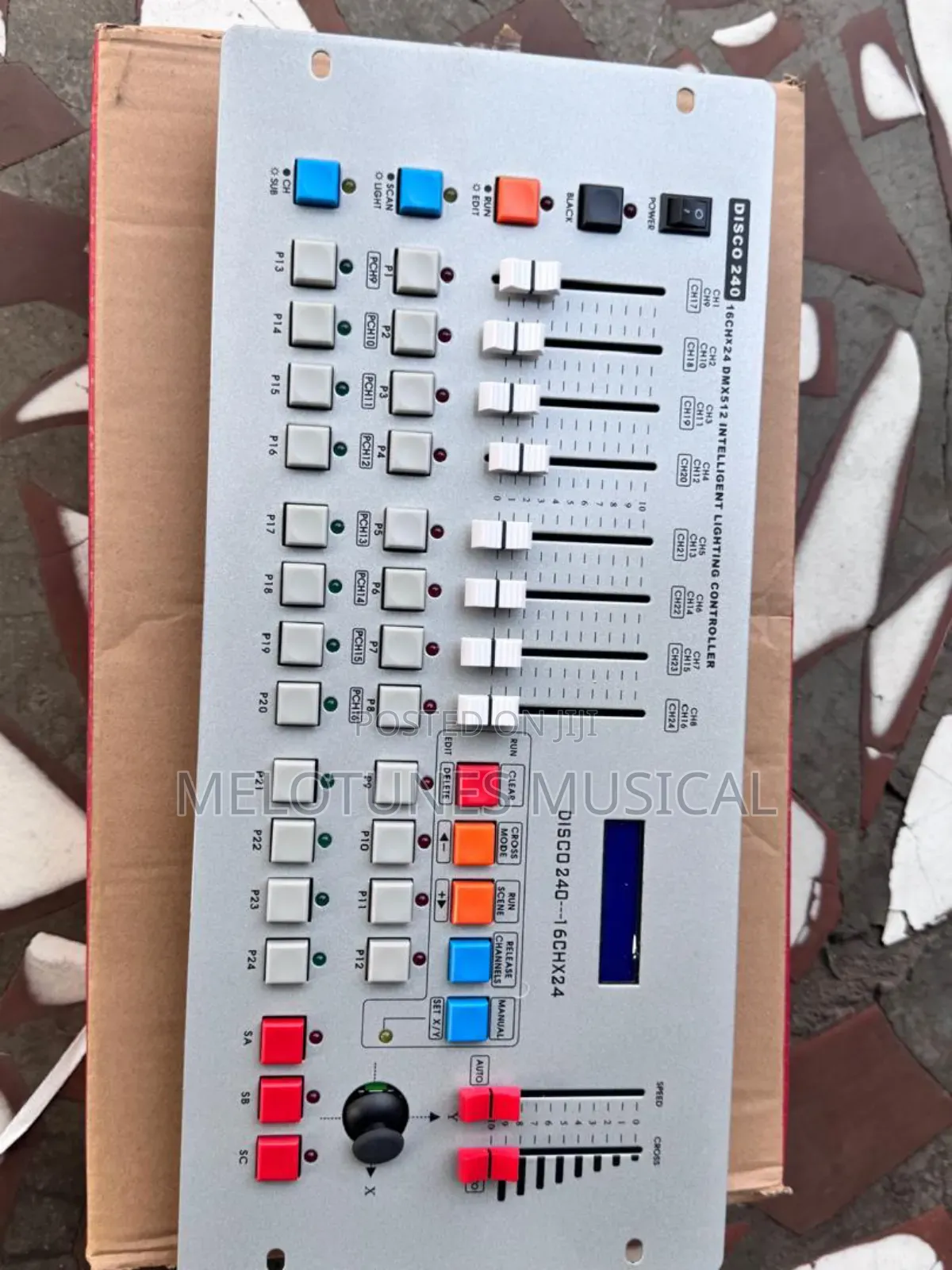 240 DMX Lights Controller, for DJ, 12 v DC