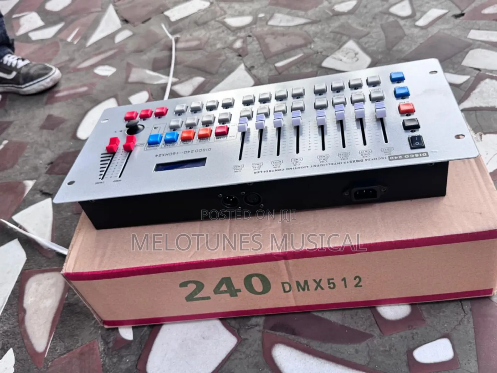 240 DMX Lights Controller, for DJ, 12 v DC