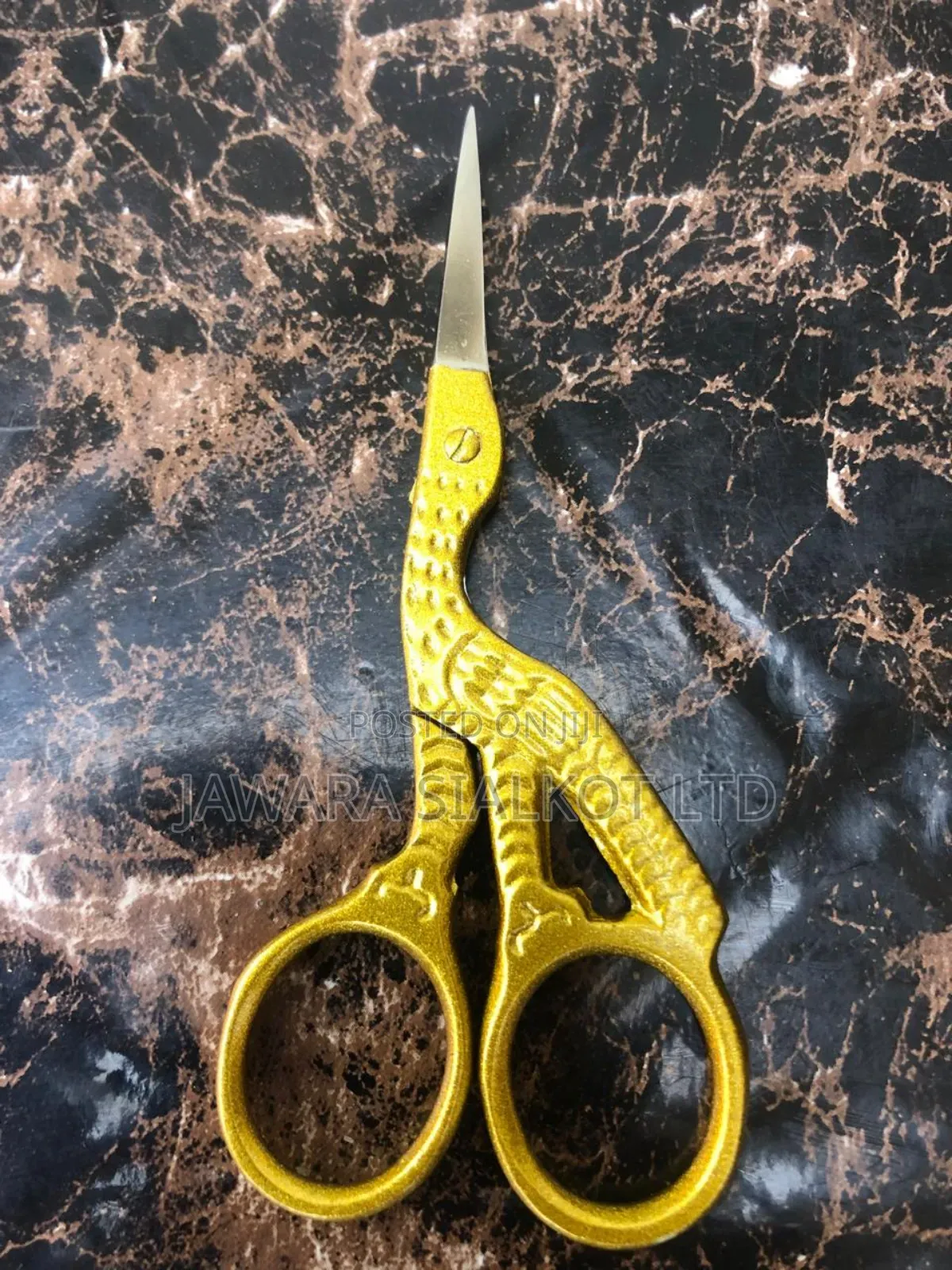 Embroidery Scissors Gold Stork Sewing Scissors,Threading,