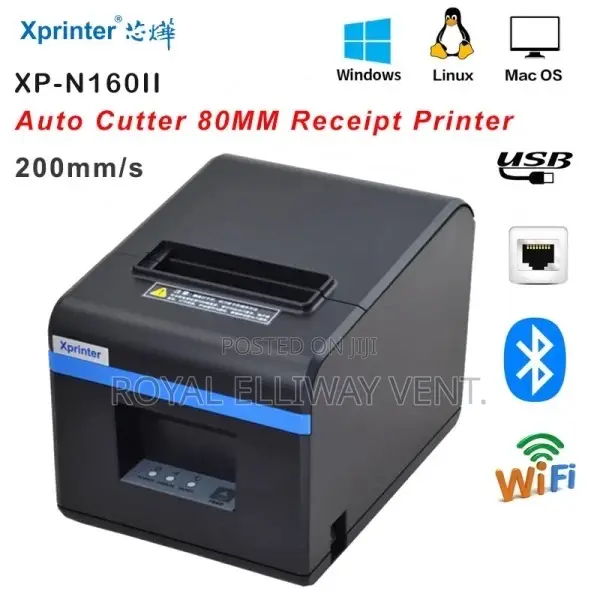 Xprinter Receipt Printer 80mm With USB and LAN Ports