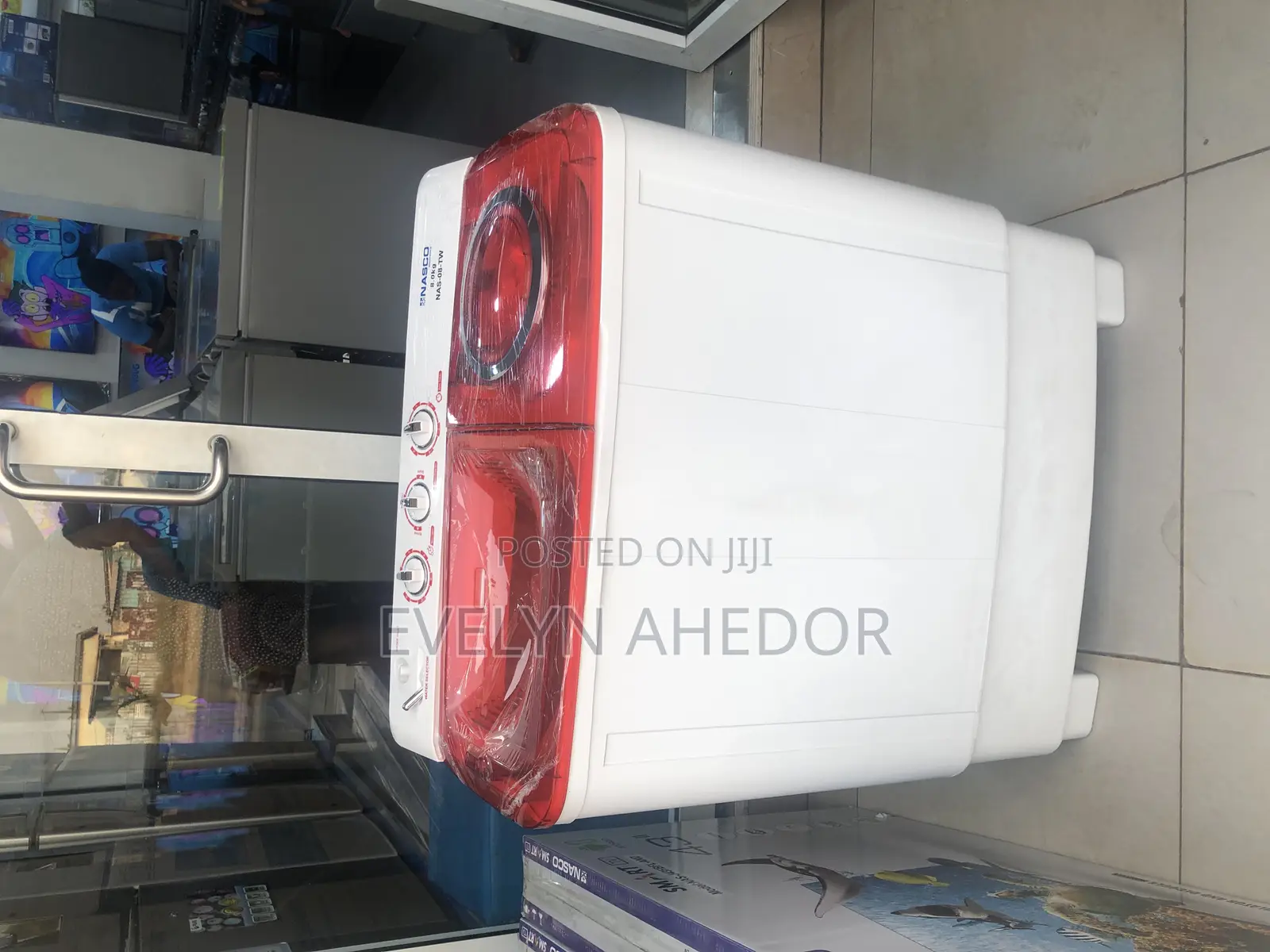 Brand Nasco Washing Machine 8kg Top Load Semi Automatic