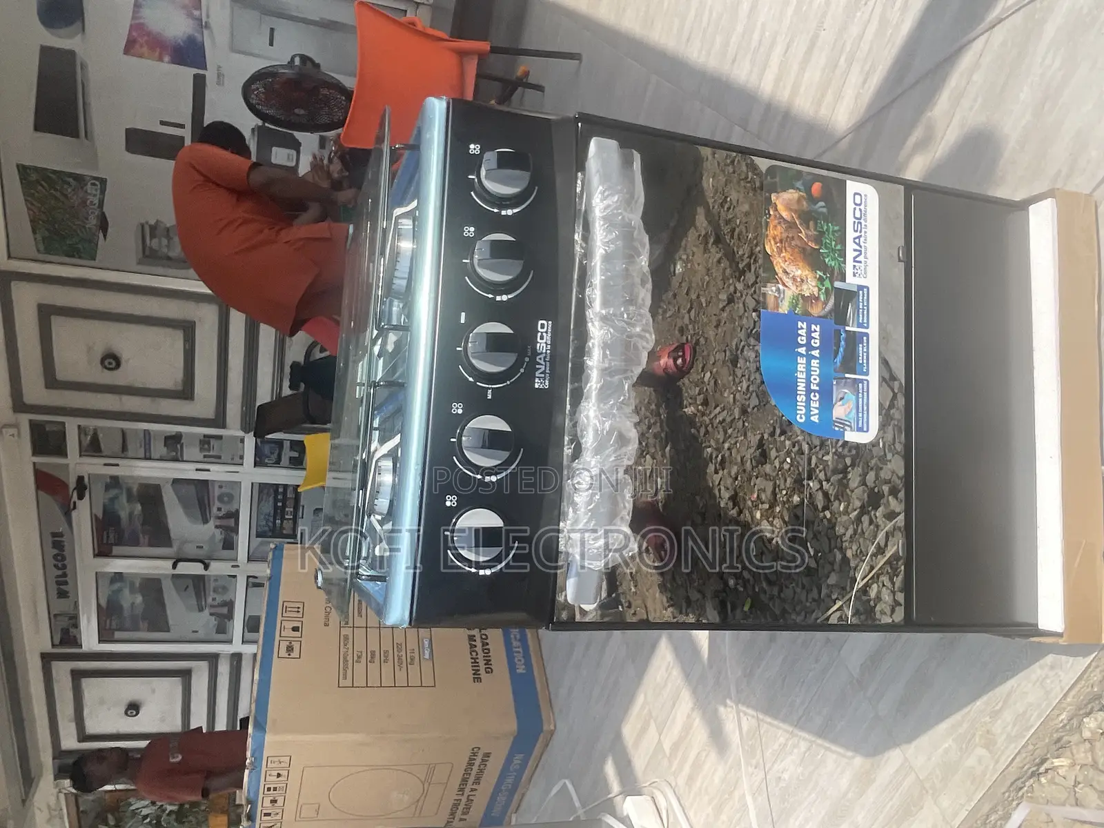 Brand New Nasco 4 Burner 50×50cm Gas Cooker W/ Grill
